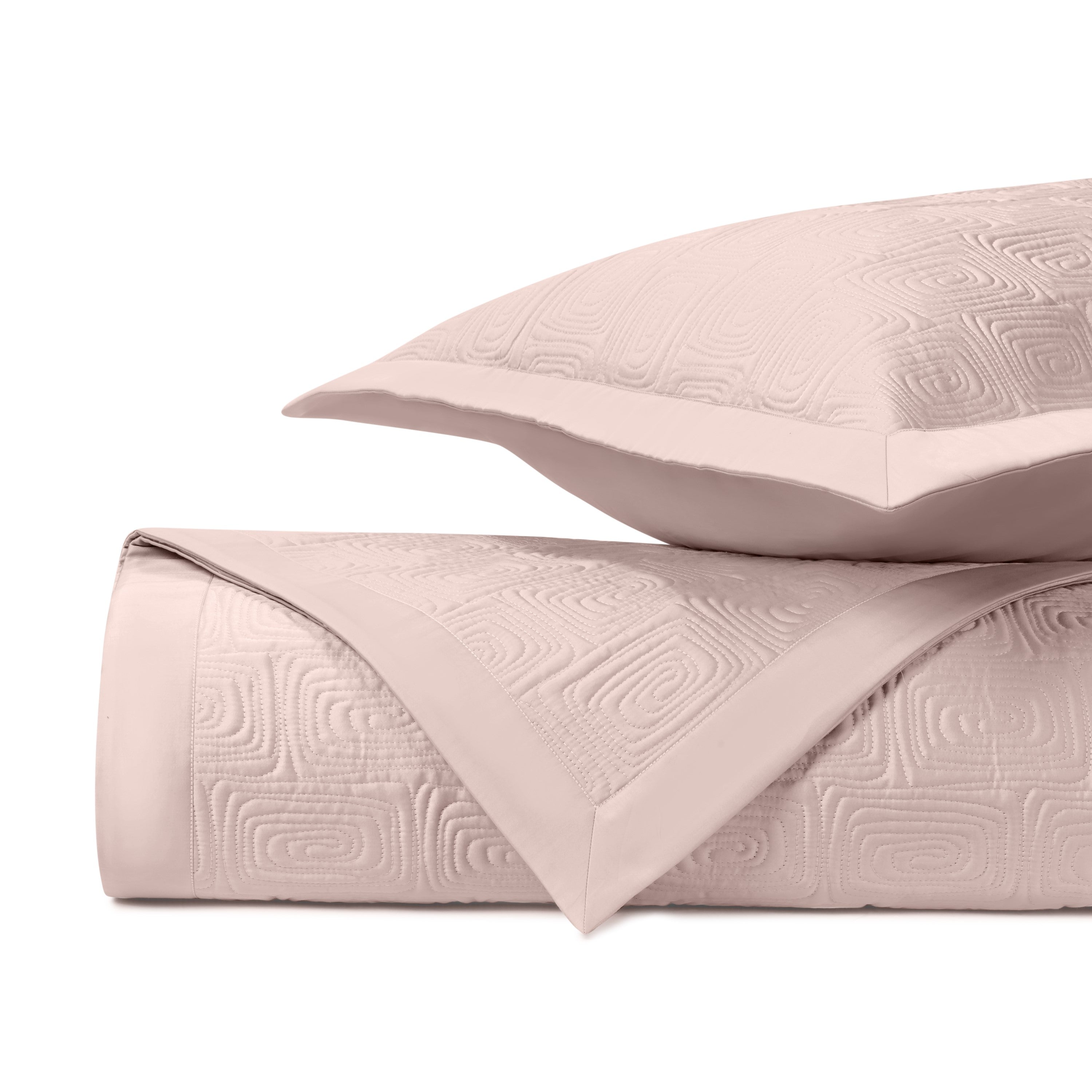 Maze Quilted Coverlet (euro) Set