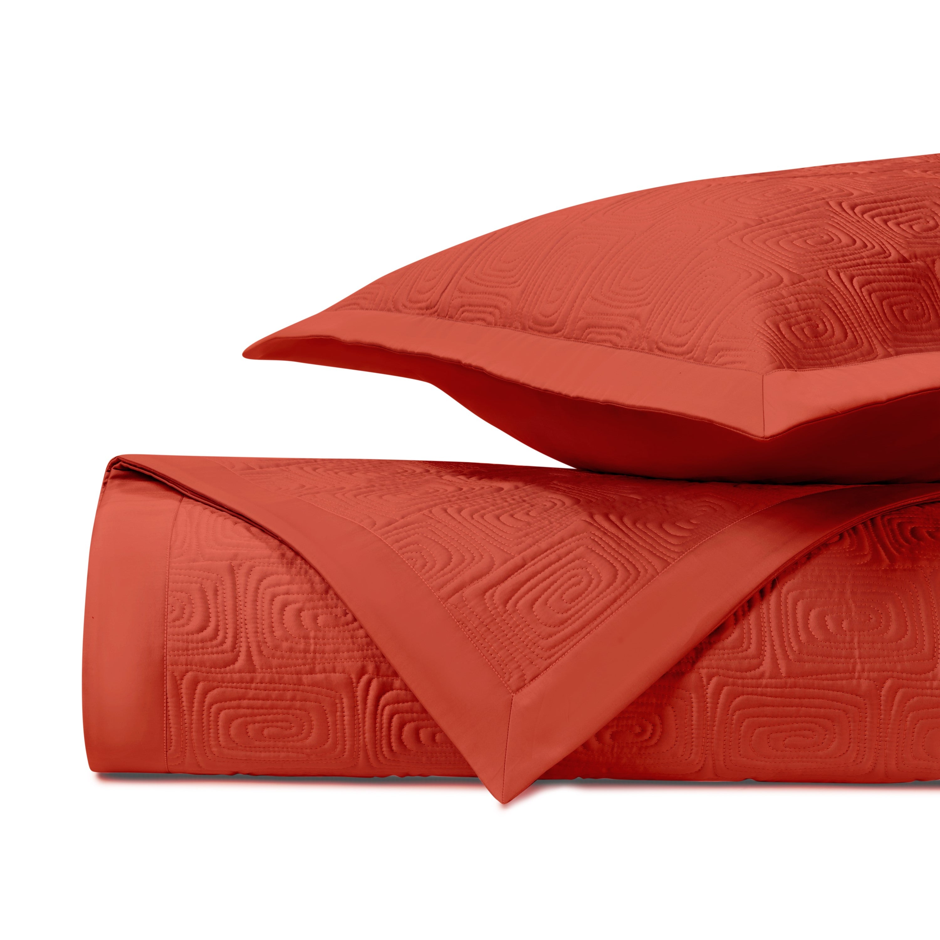 Maze Quilted Coverlet (euro) Set