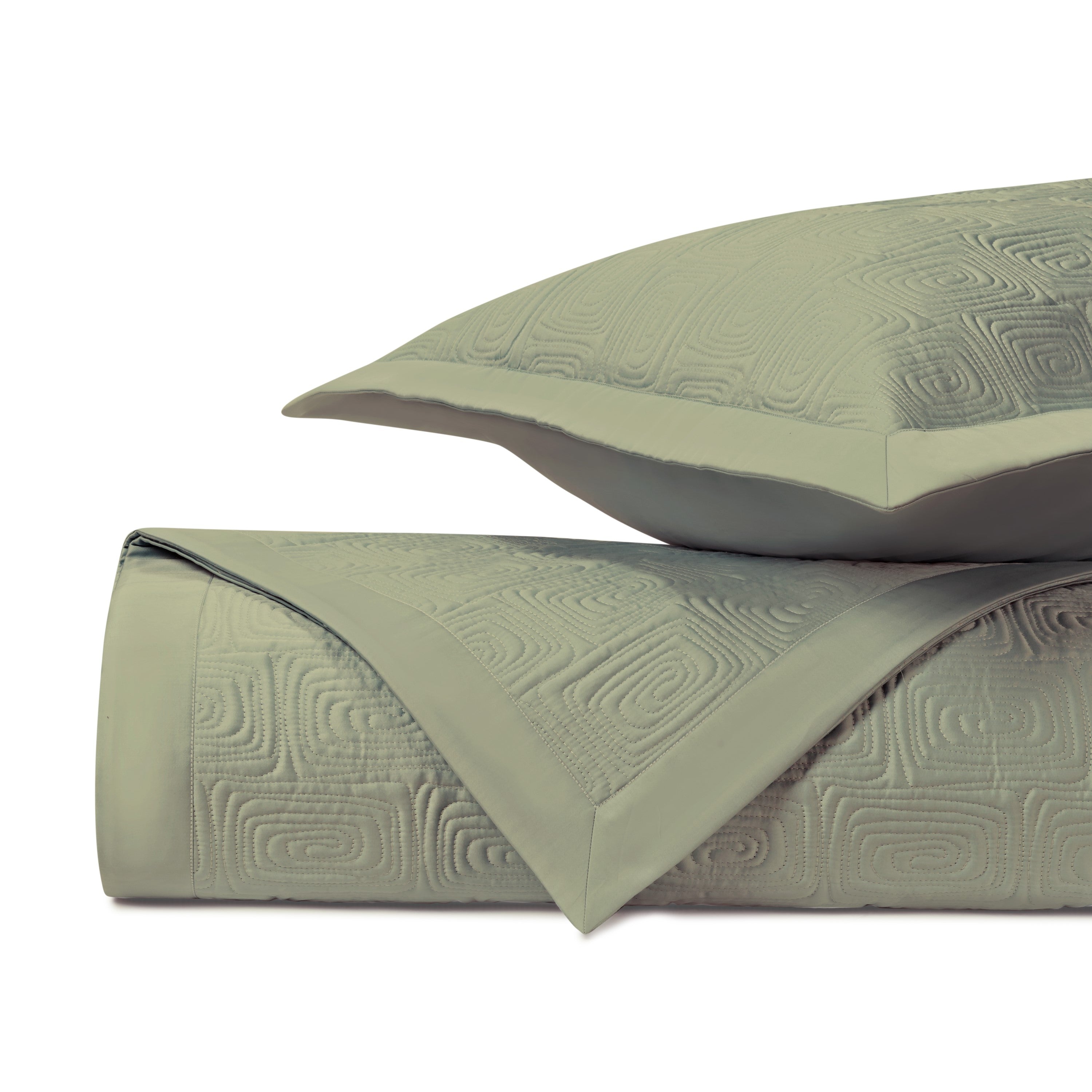 Maze Quilted Coverlet Set