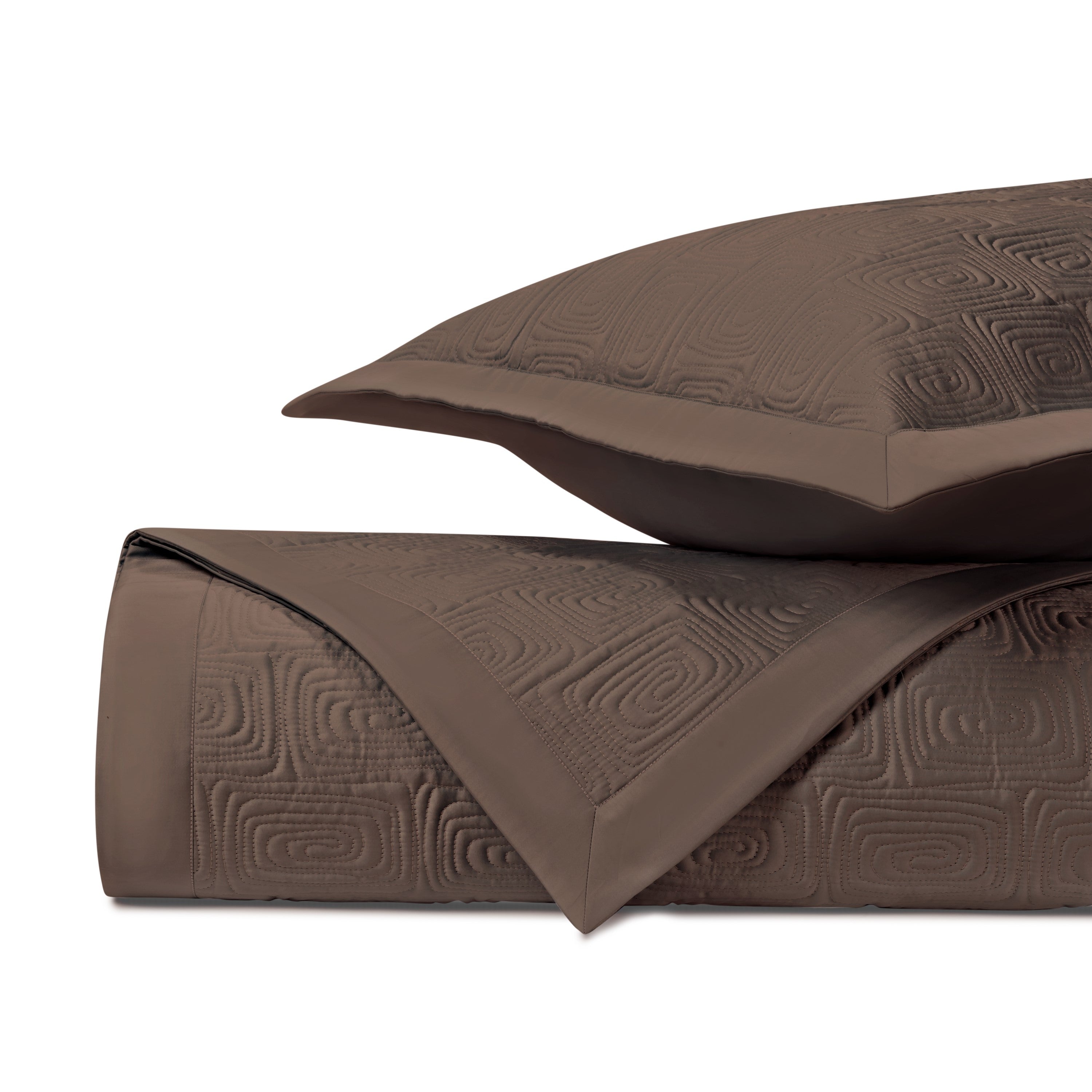 Maze Quilted Coverlet (euro) Set