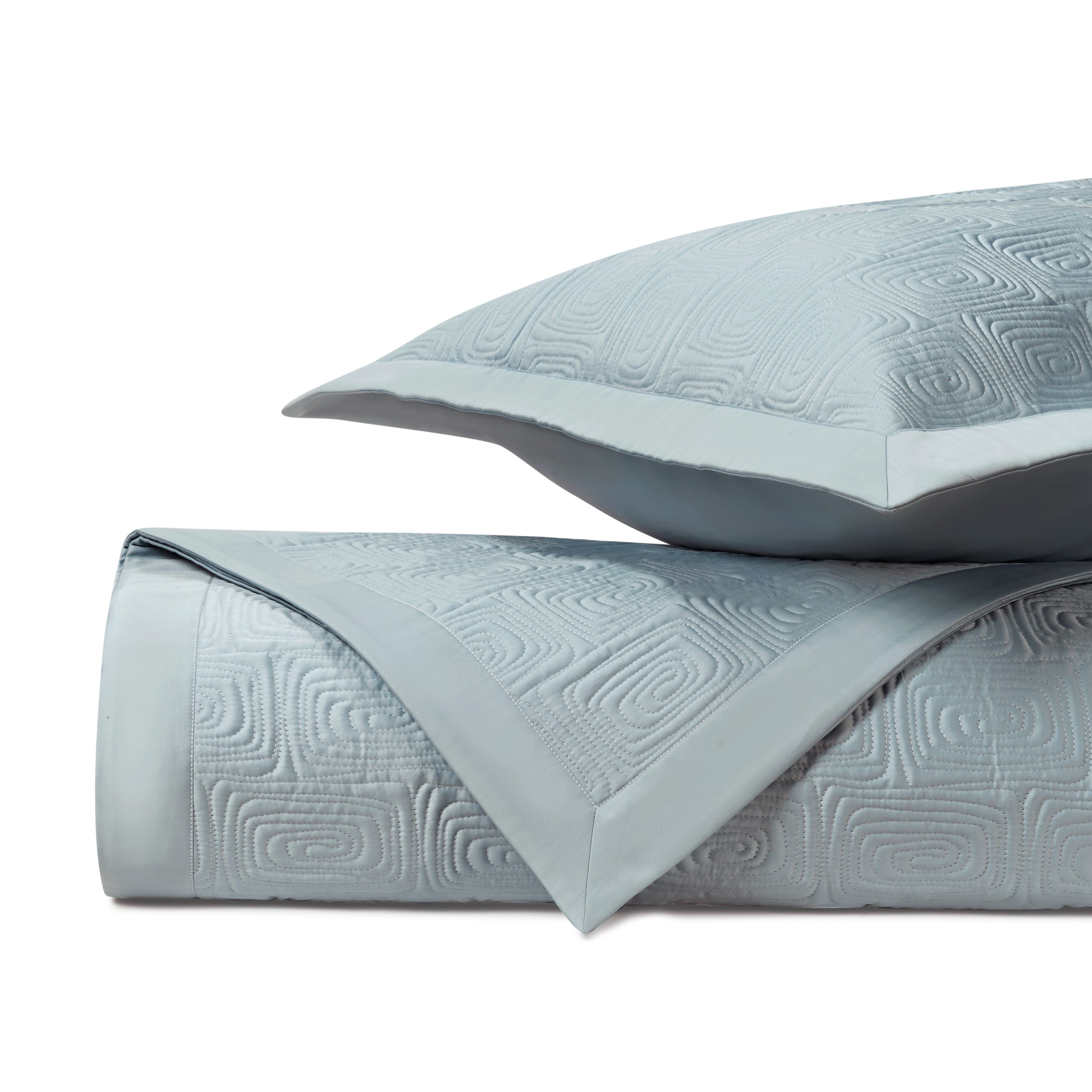 Maze Quilted Coverlet Set