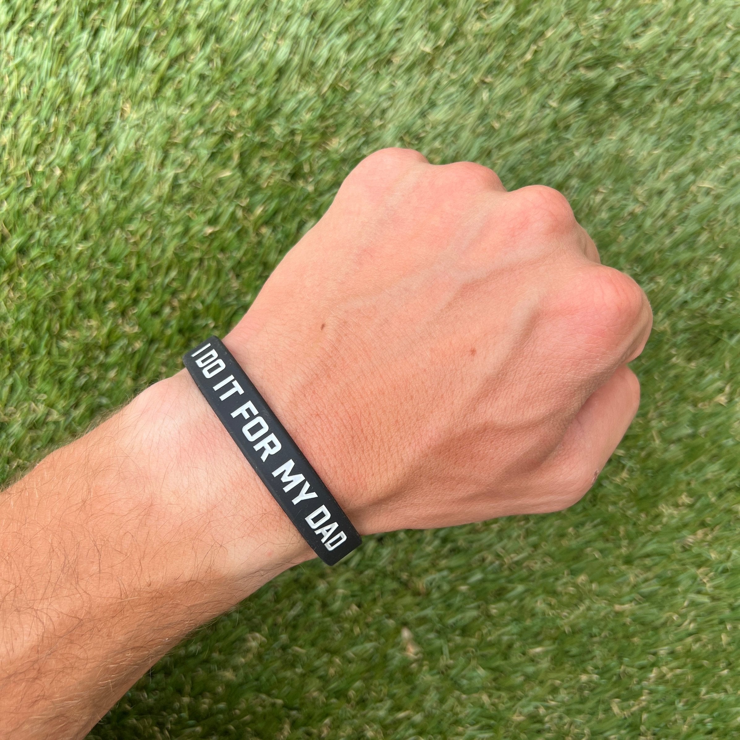 I Do It For My Dad Wristband