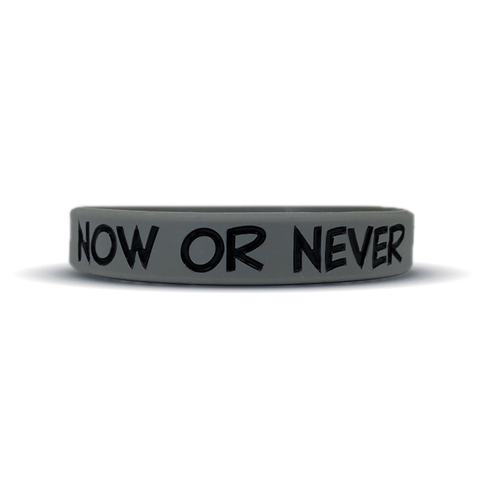 Now Or Never Wristband