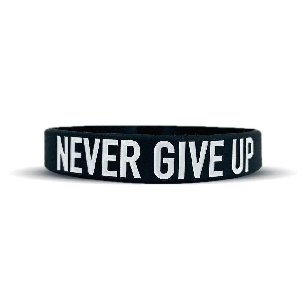 Never Give Up Wristband