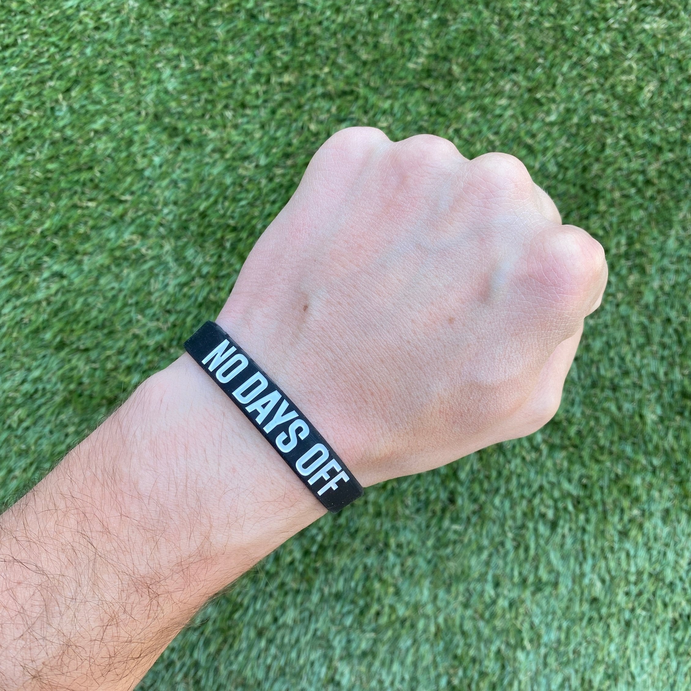 No Days Off Wristband
