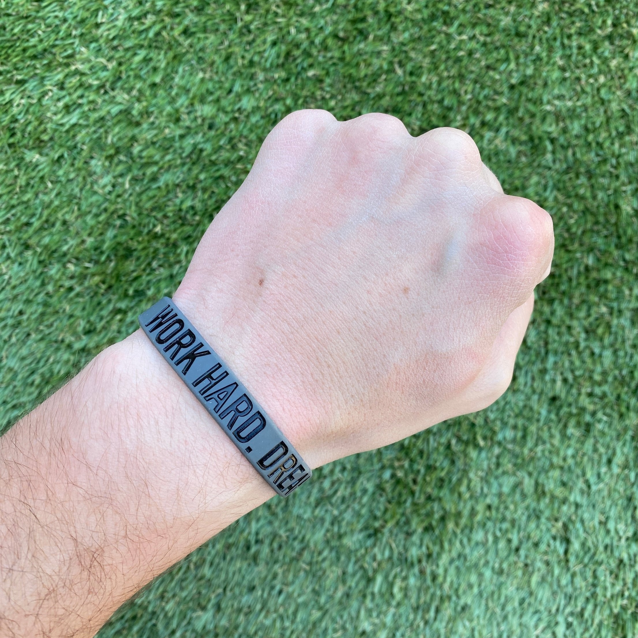 Work Hard. Dream Big. Wristband