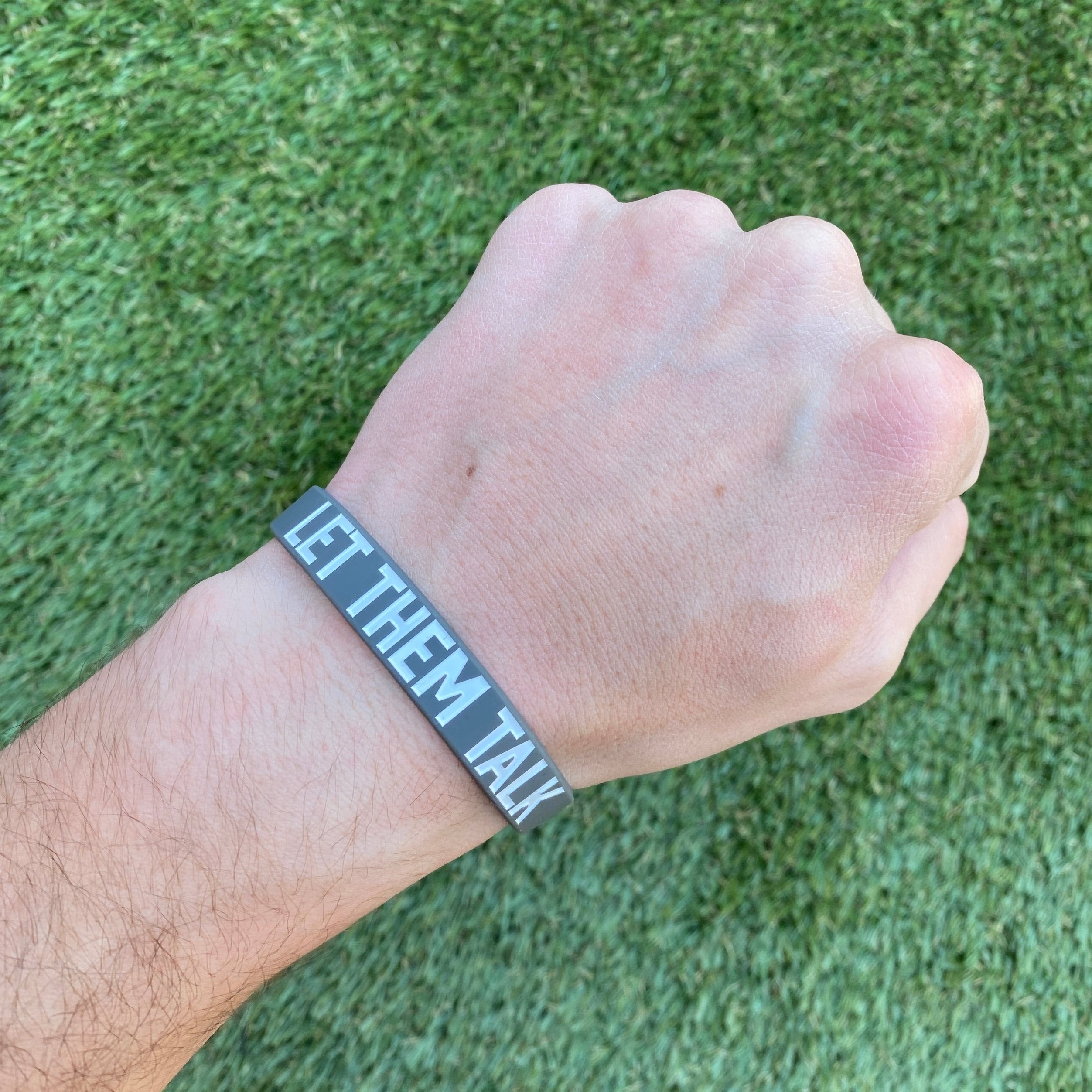 Let Them Talk Wristband