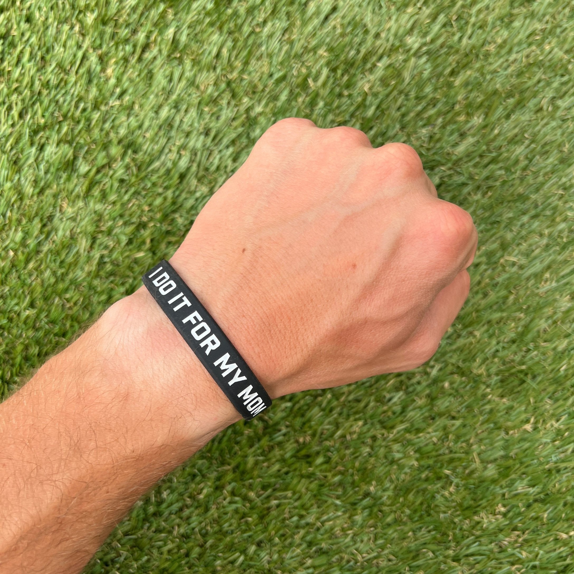 I Do It For My Mom Wristband