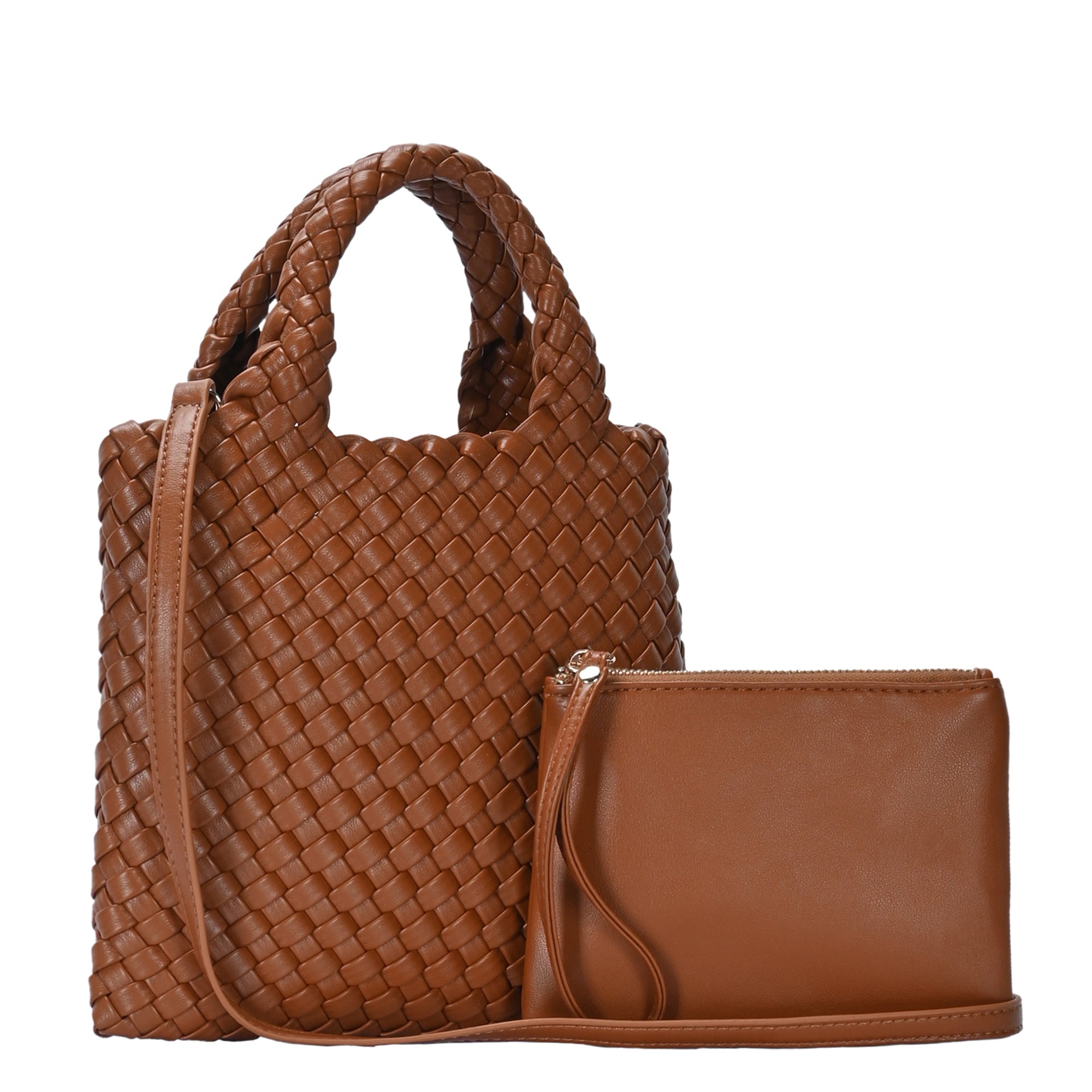 Melody 2 In 1 Wristlet Pouch Woven Crossbody