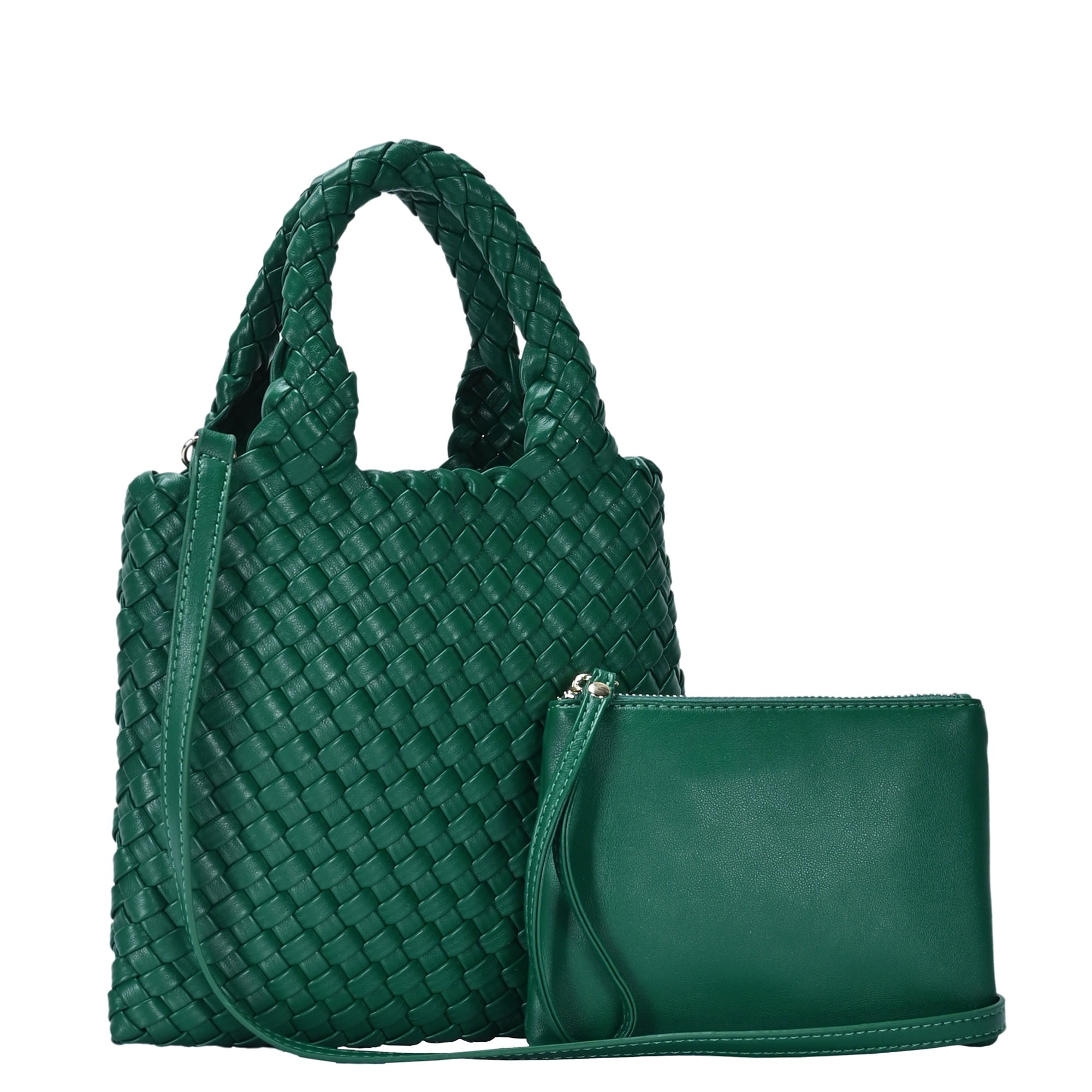 Melody 2 In 1 Wristlet Pouch Woven Crossbody