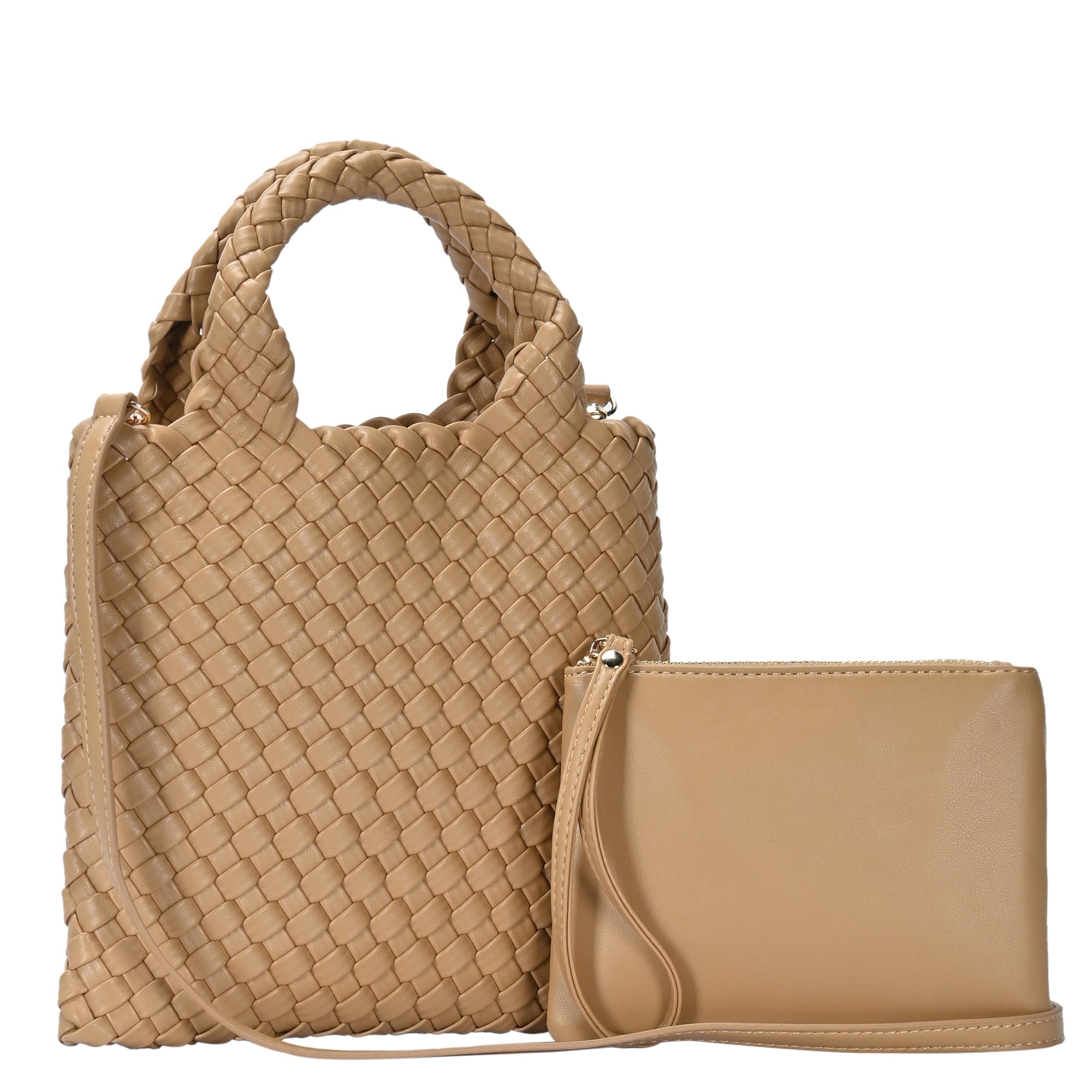 Melody 2 In 1 Wristlet Pouch Woven Crossbody