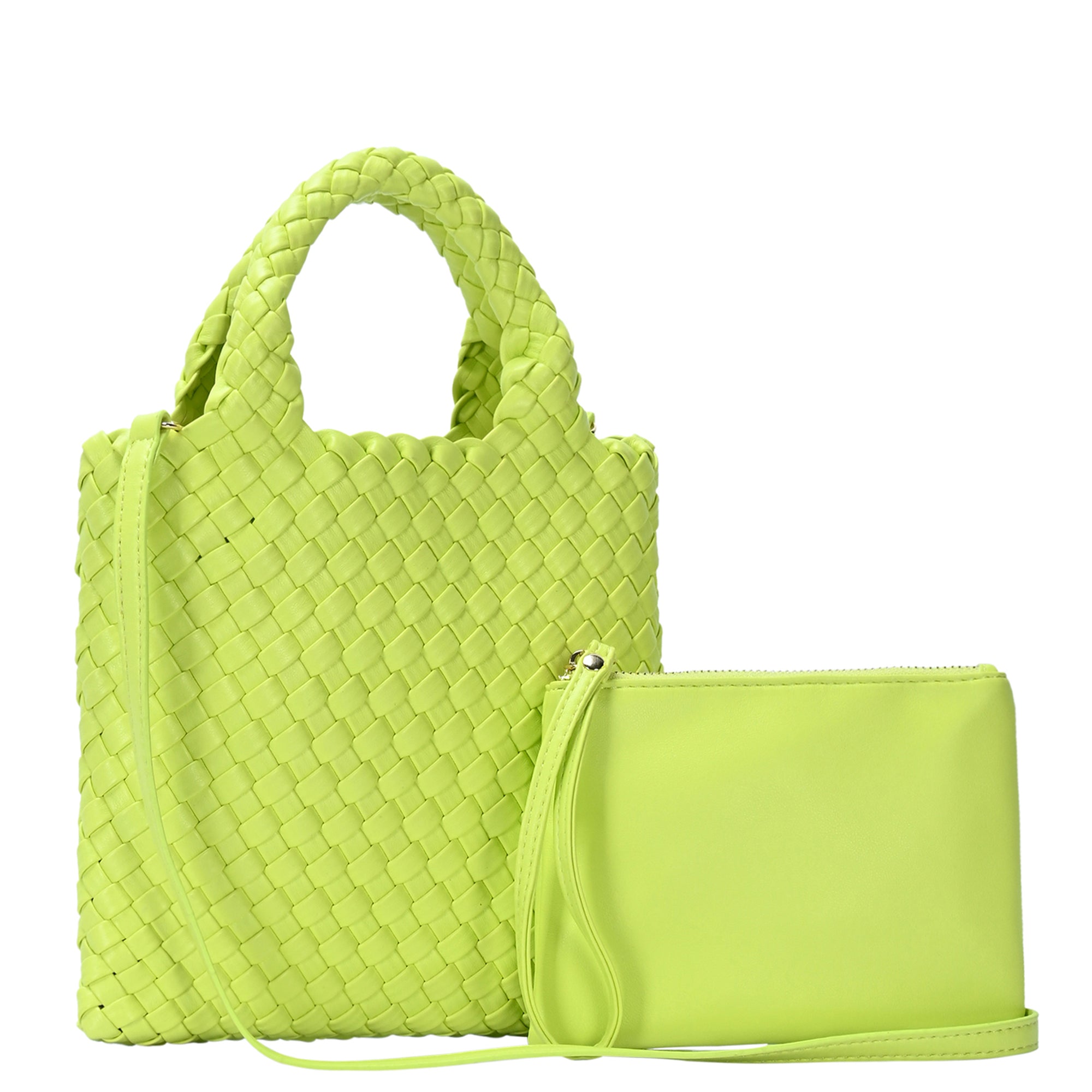 Melody 2 In 1 Wristlet Pouch Woven Crossbody