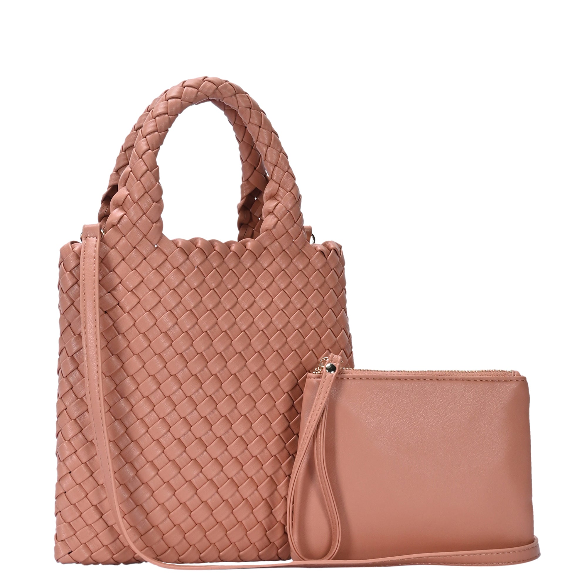Melody 2 In 1 Wristlet Pouch Woven Crossbody