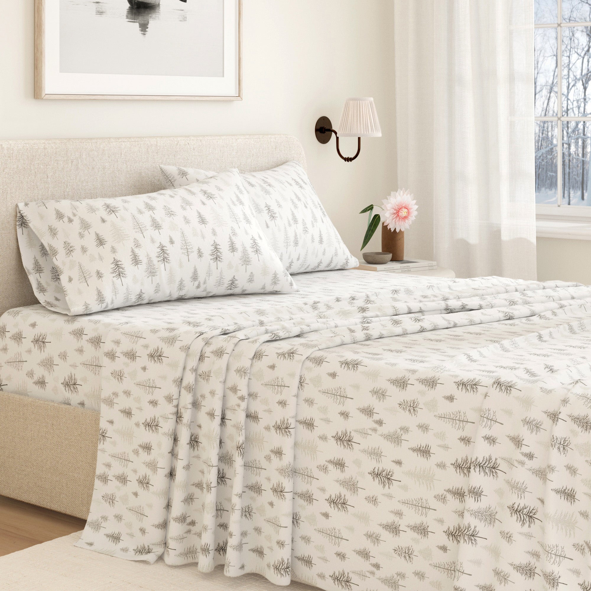 4-piece Turkish Cotton Flannel Sheet - Stratton Collection