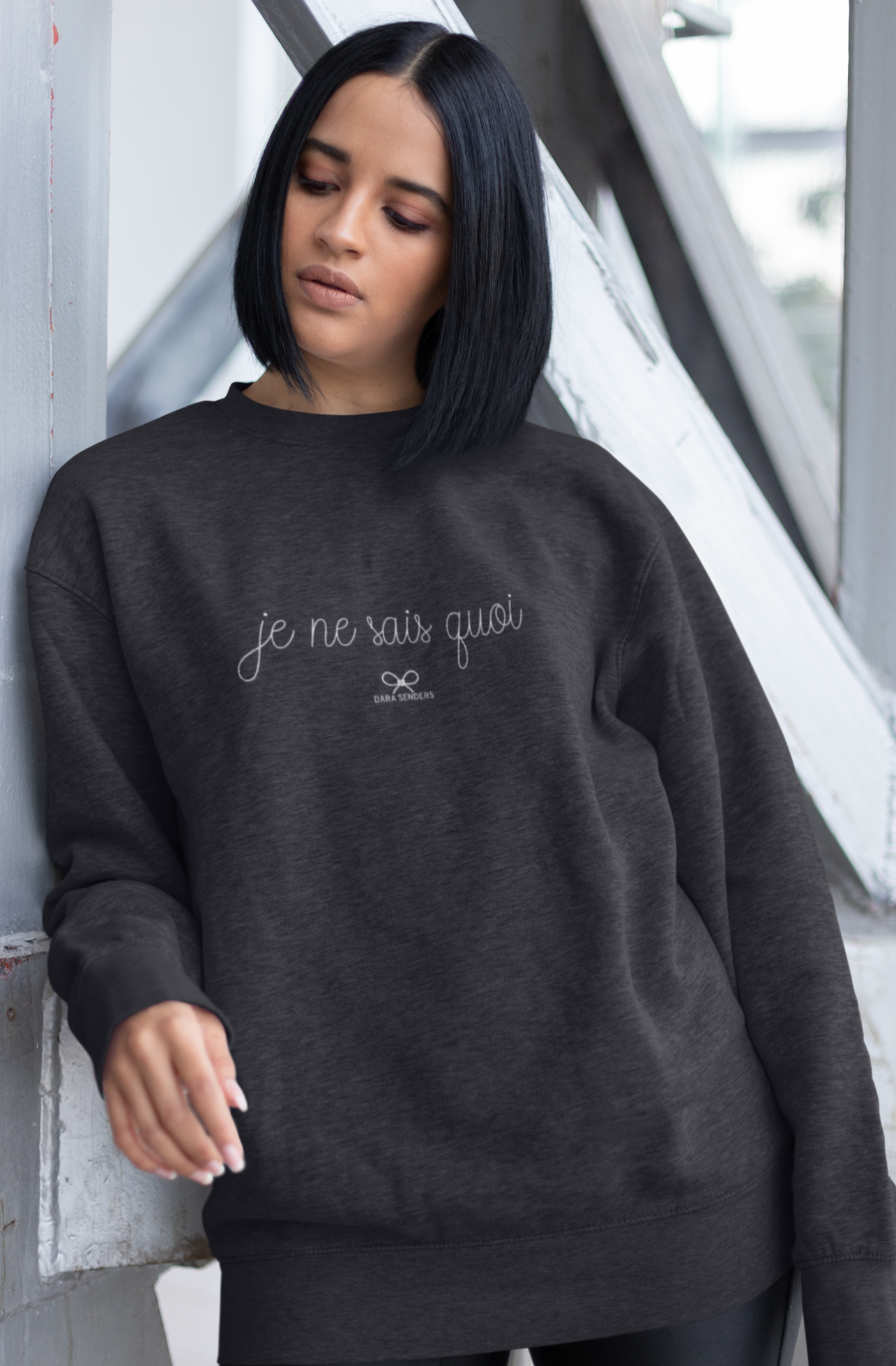 Je Ne Sais Quoi • Embroidered Pullover | Includes Plus Size