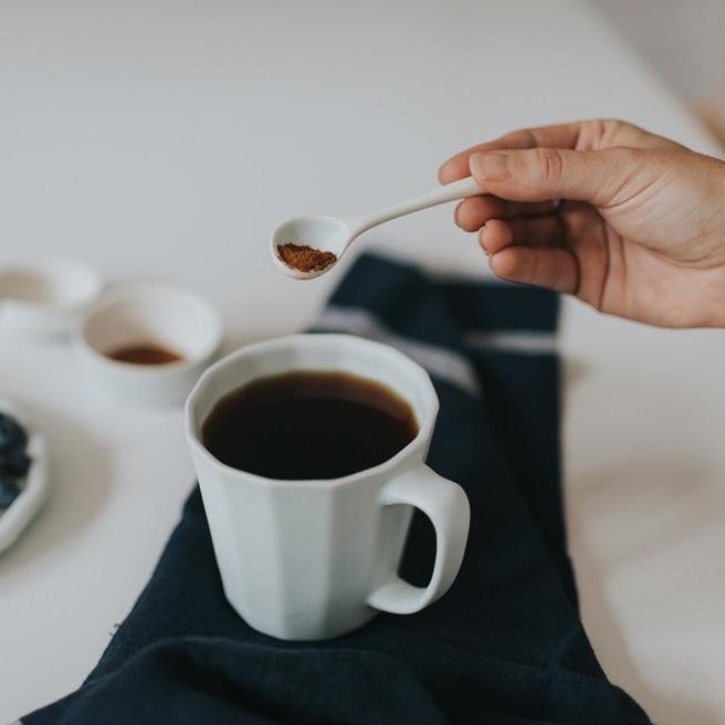 Monday Mug Handmade Porcelain Coffee Cup