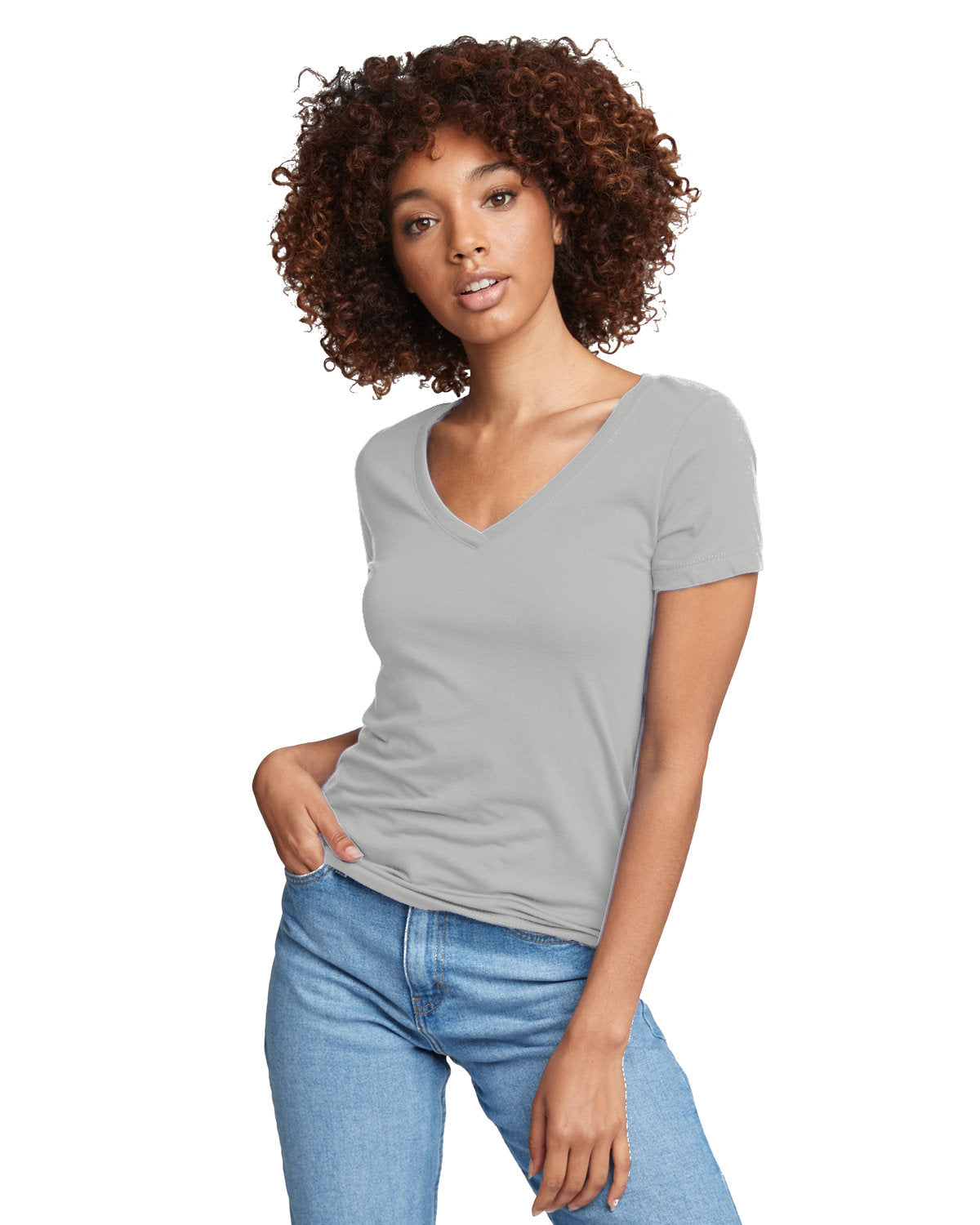 Next Level Ladies' Ideal V-Neck Tee