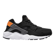 Nike Air Huarache Men Sneakers Black Iron Grey Safety Orange