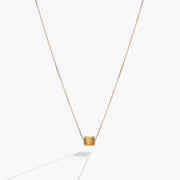 November Birthstone Precious Pendant Necklace