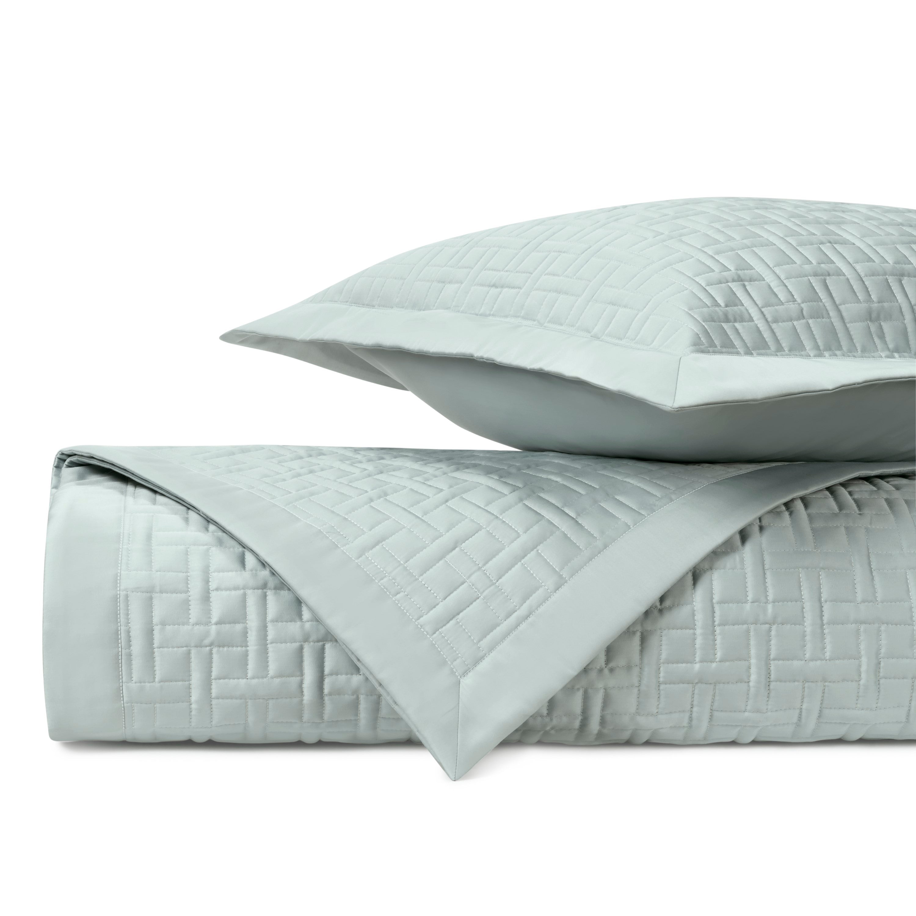 Parquet Quilted Coverlet Set