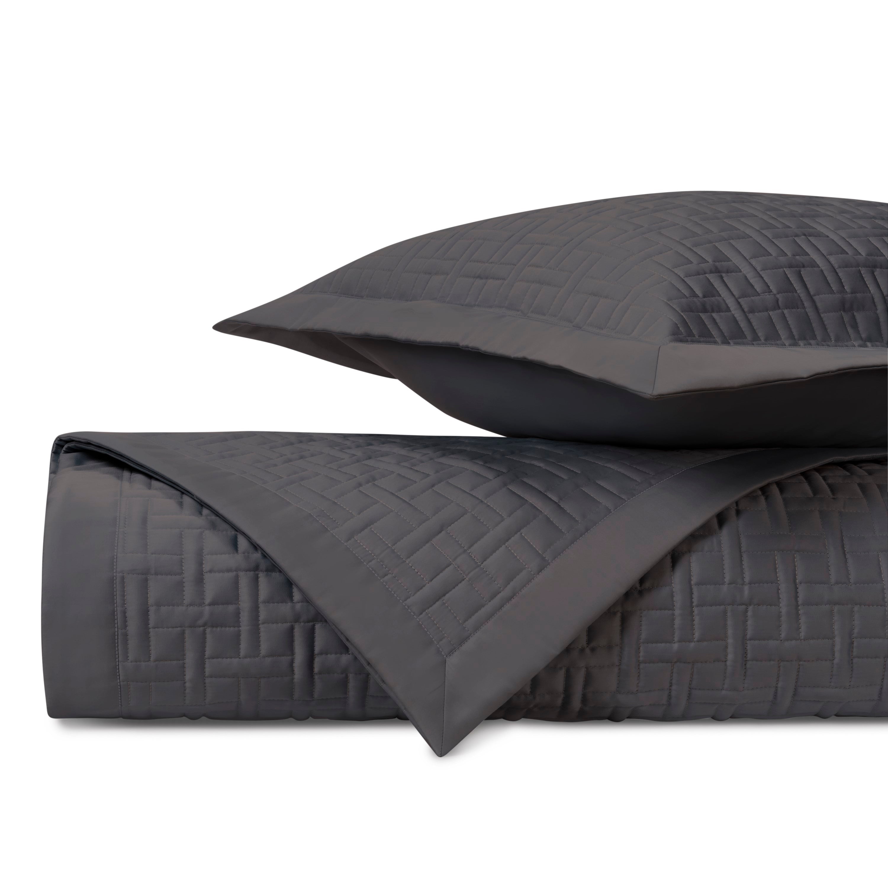 Parquet Quilted Coverlet Set