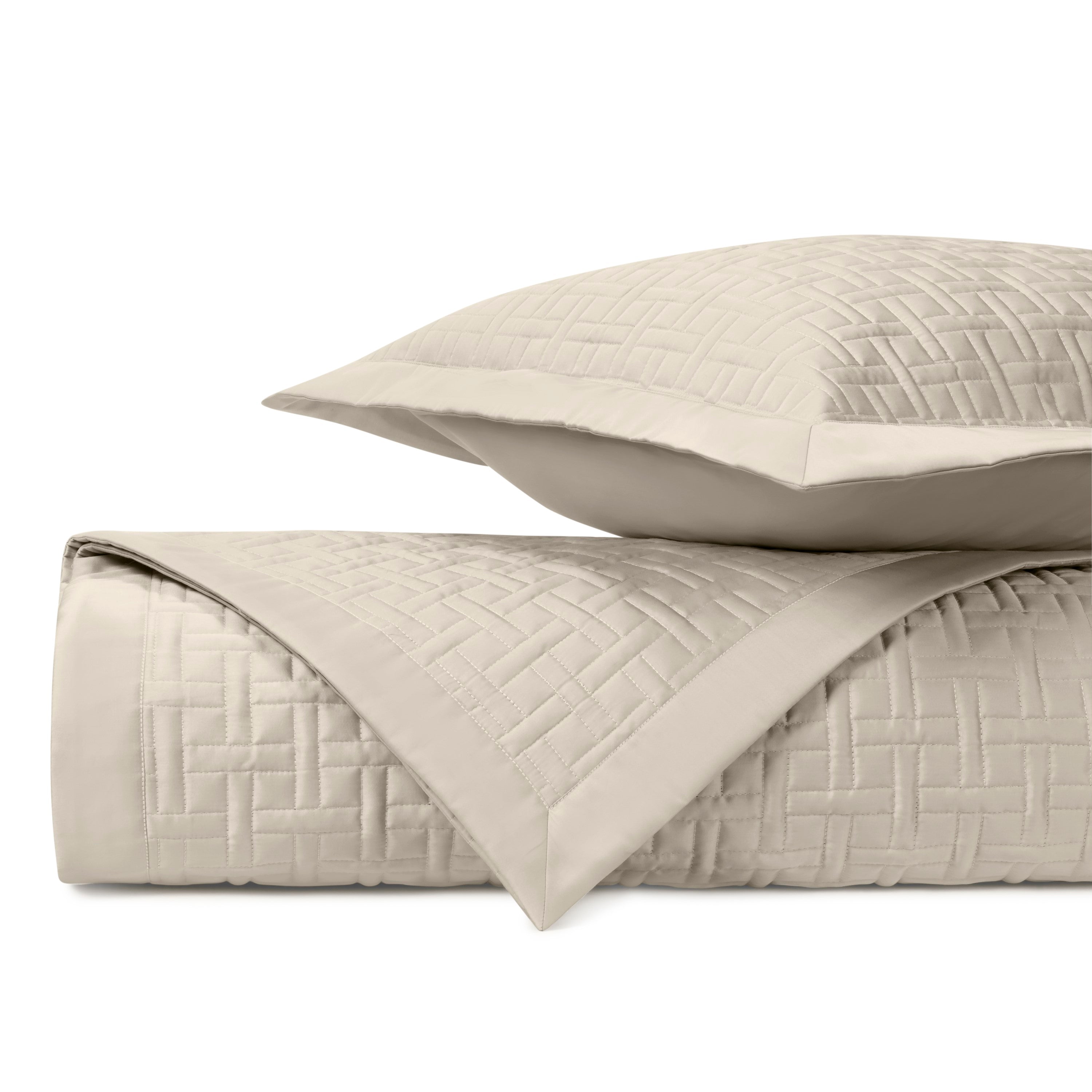Parquet Quilted Coverlet Set