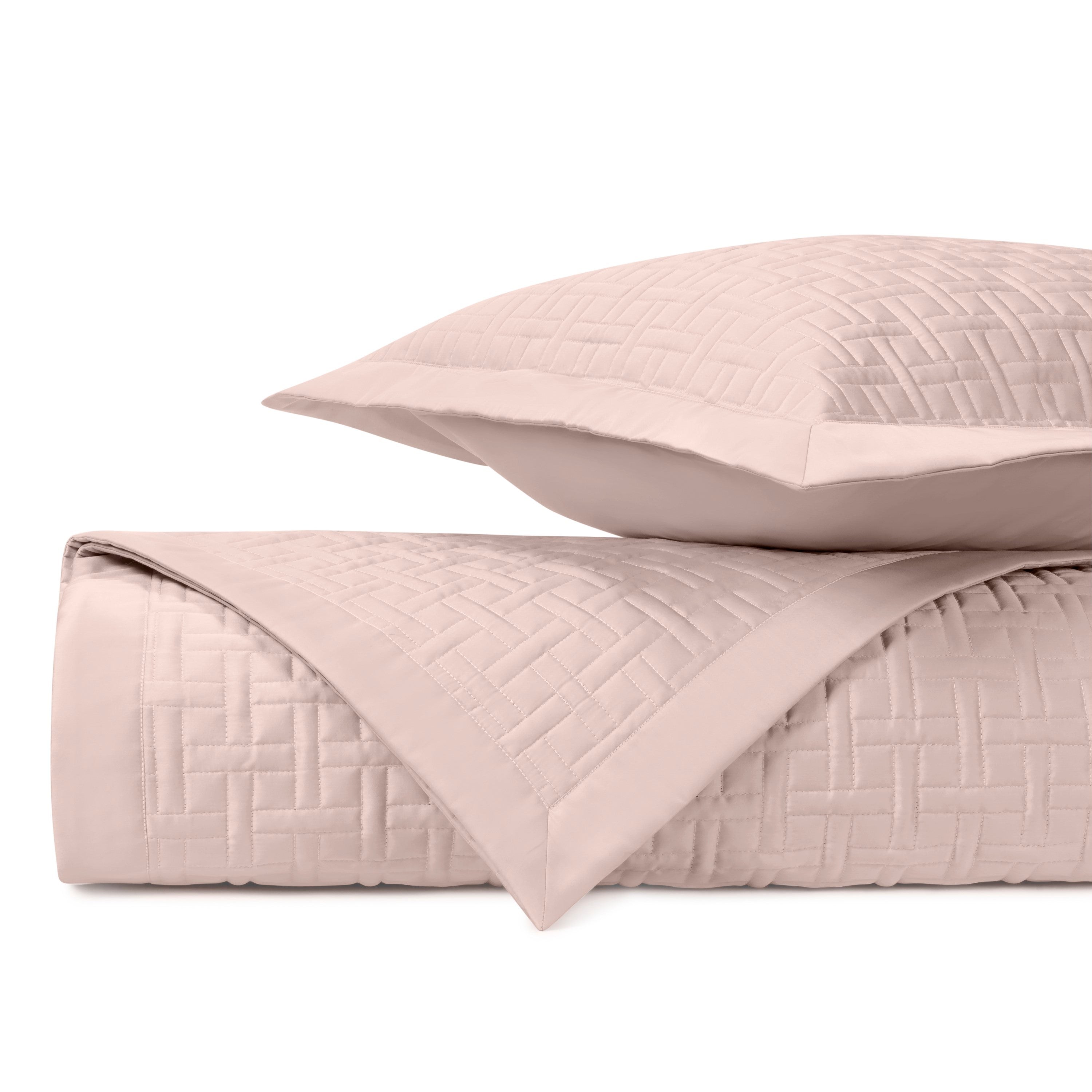 Parquet Quilted Coverlet Set