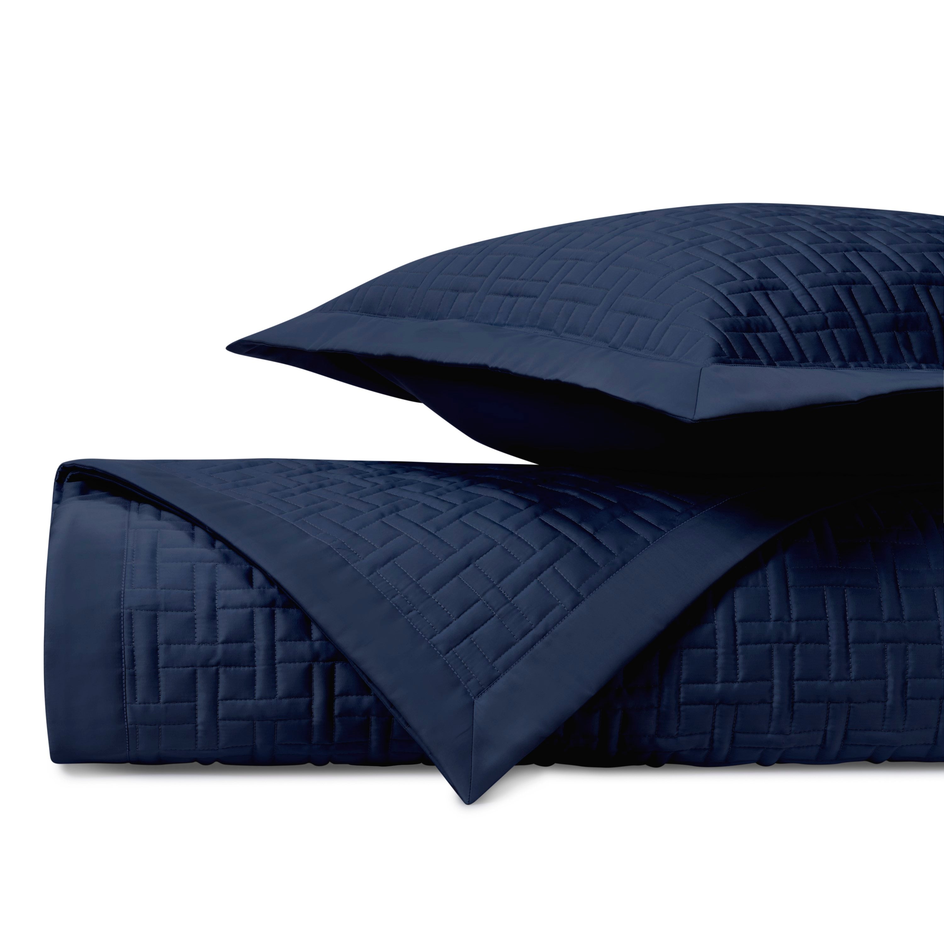 Parquet Quilted Coverlet (euro) Set