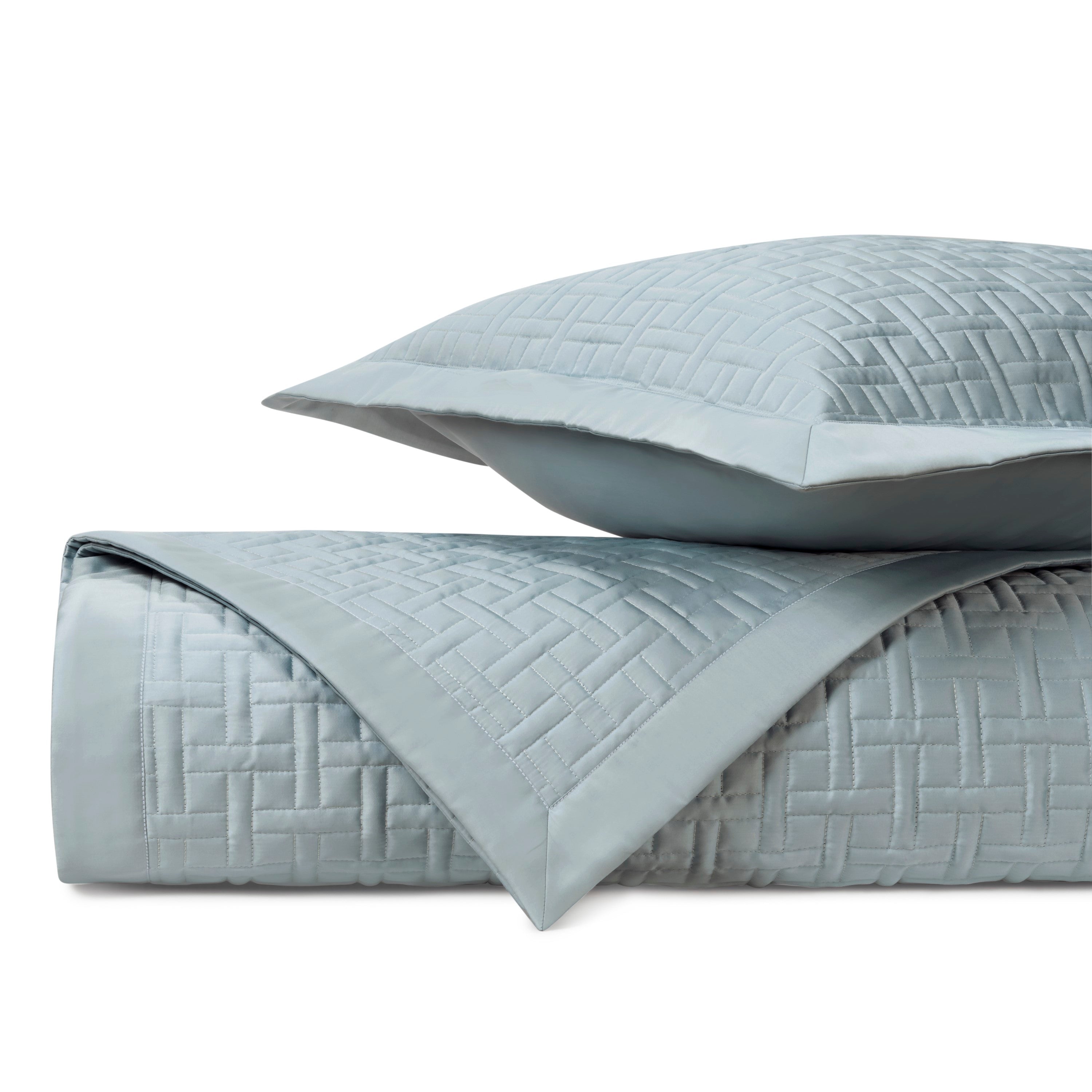 Parquet Quilted Coverlet Set