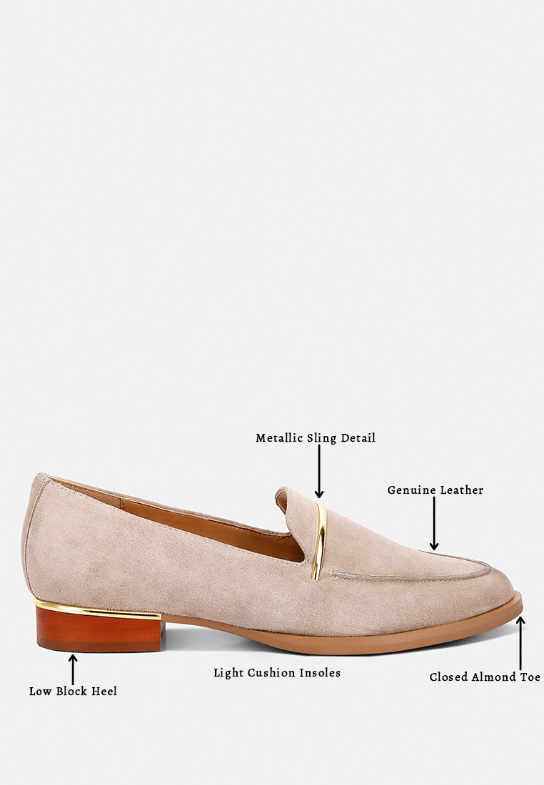 Paulina Suede Slip-on Loafers