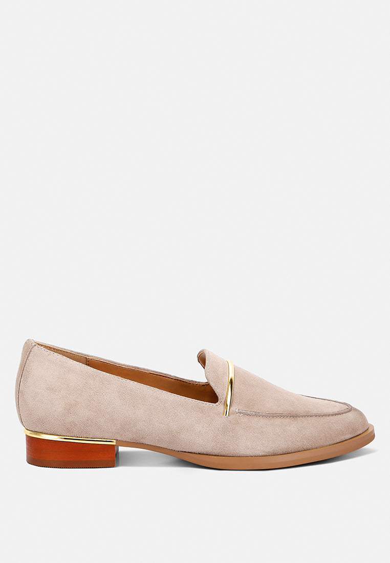 Paulina Suede Slip-on Loafers