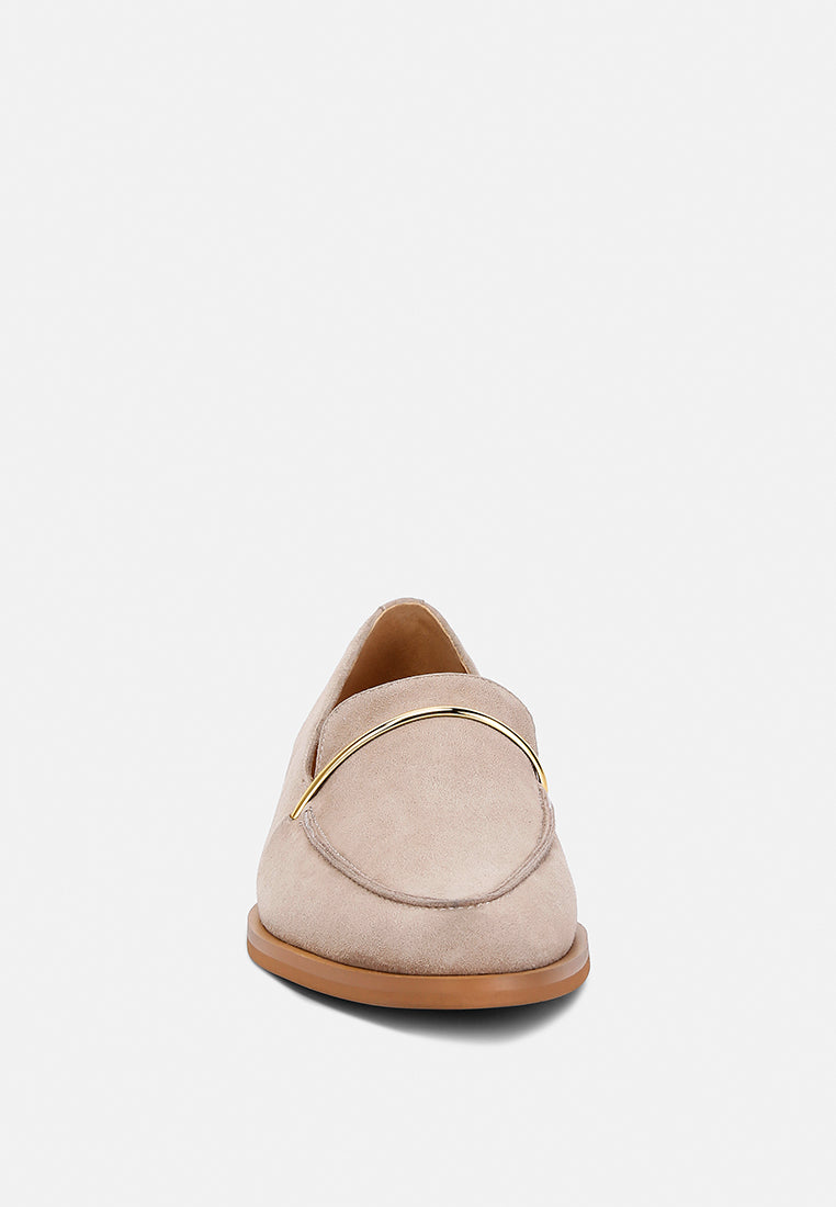 Paulina Suede Slip-on Loafers