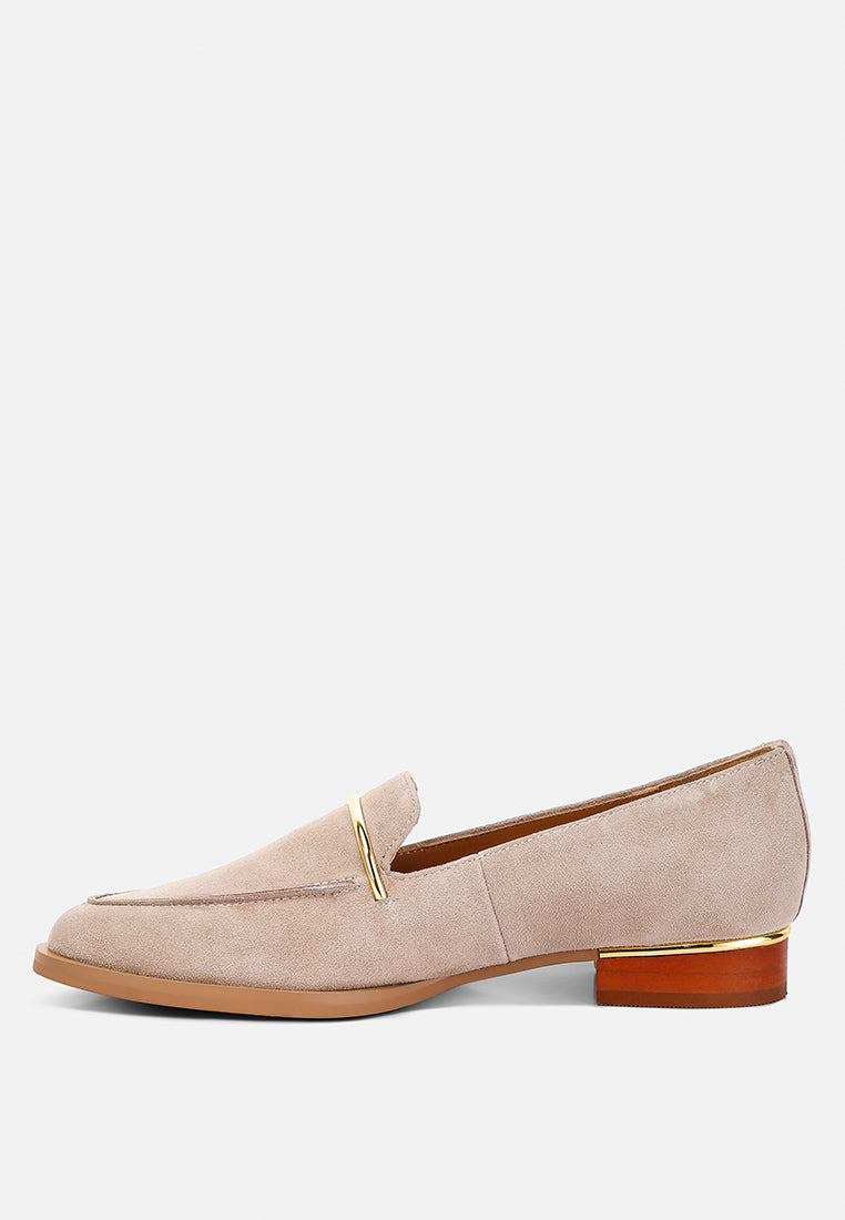 Paulina Suede Slip-on Loafers