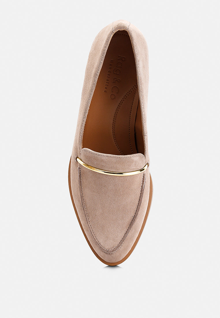 Paulina Suede Slip-on Loafers