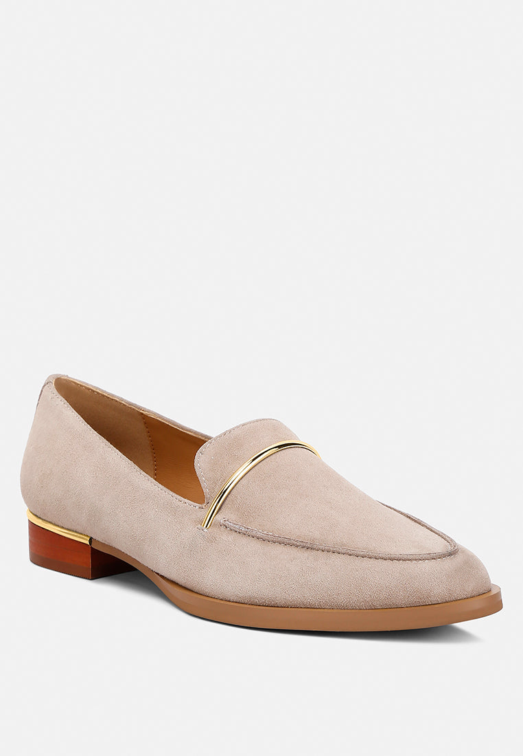 Paulina Suede Slip-on Loafers