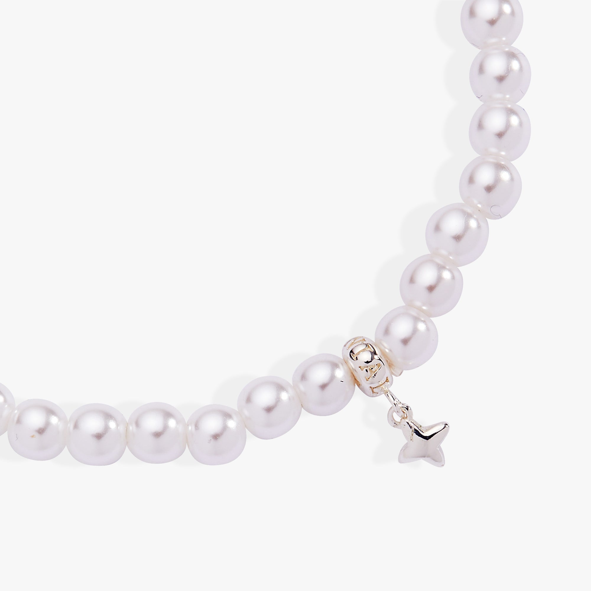 Pearl Beaded Stretch Bracelet