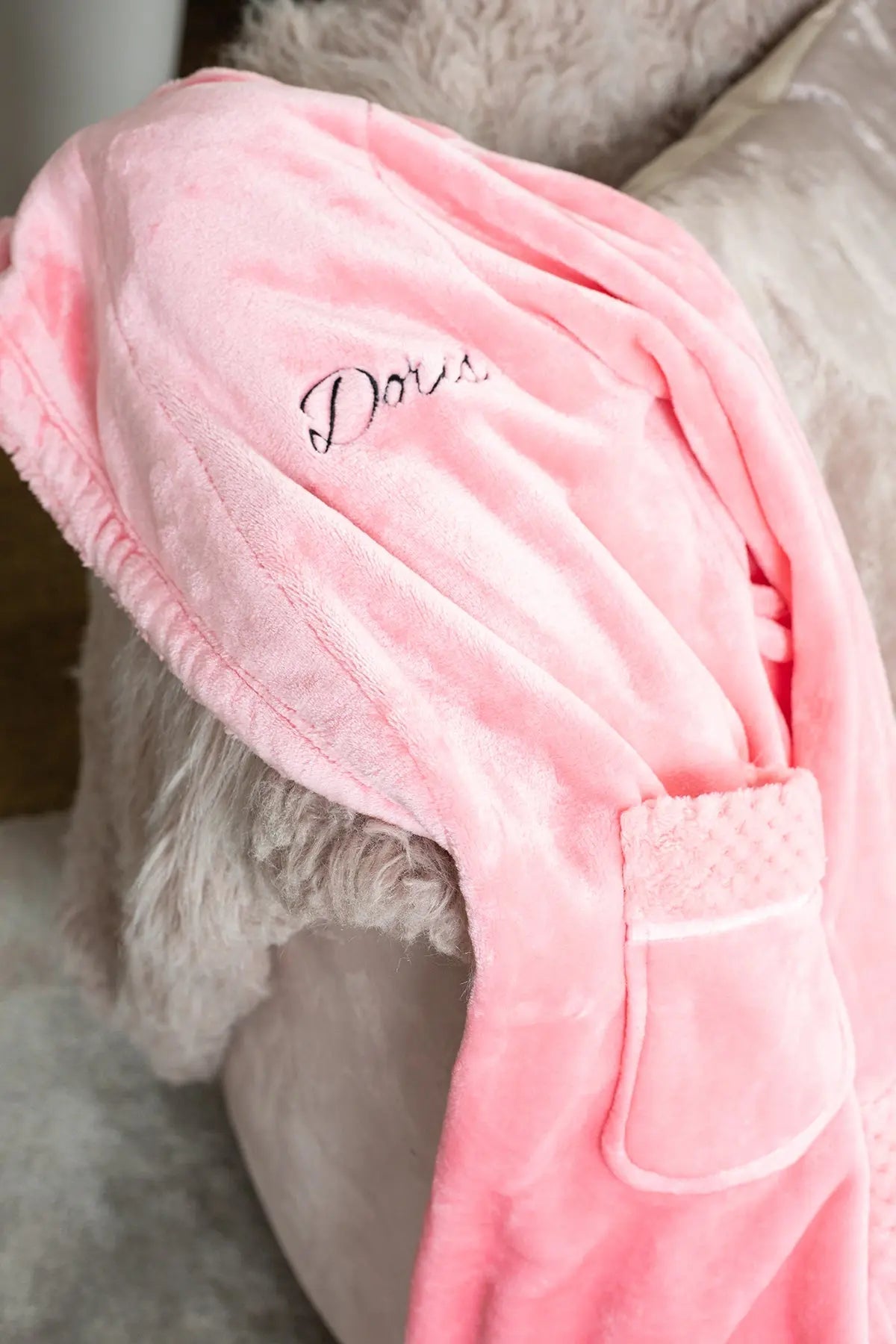 Women's Ultra Soft Plush Bathrobe | Includes Plus Size