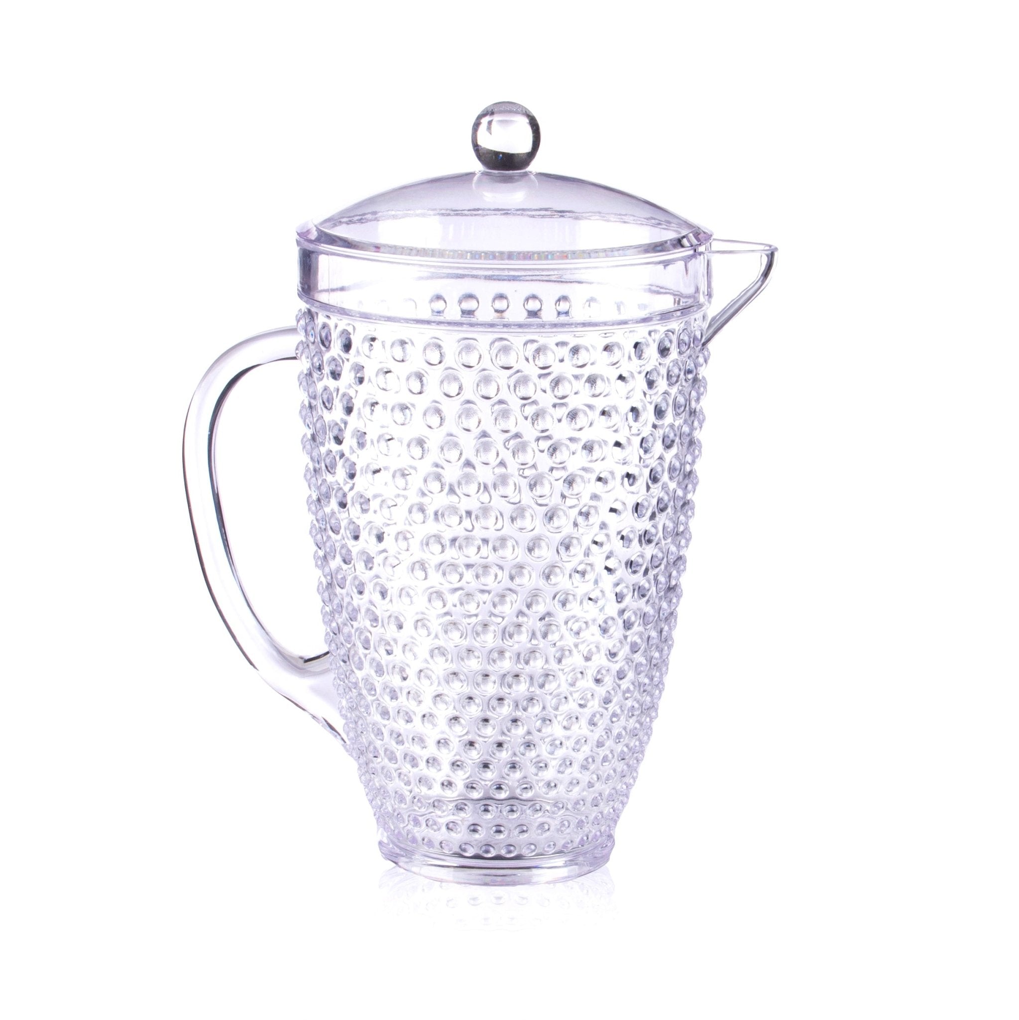 Clear Acrylic Pitcher with Lid