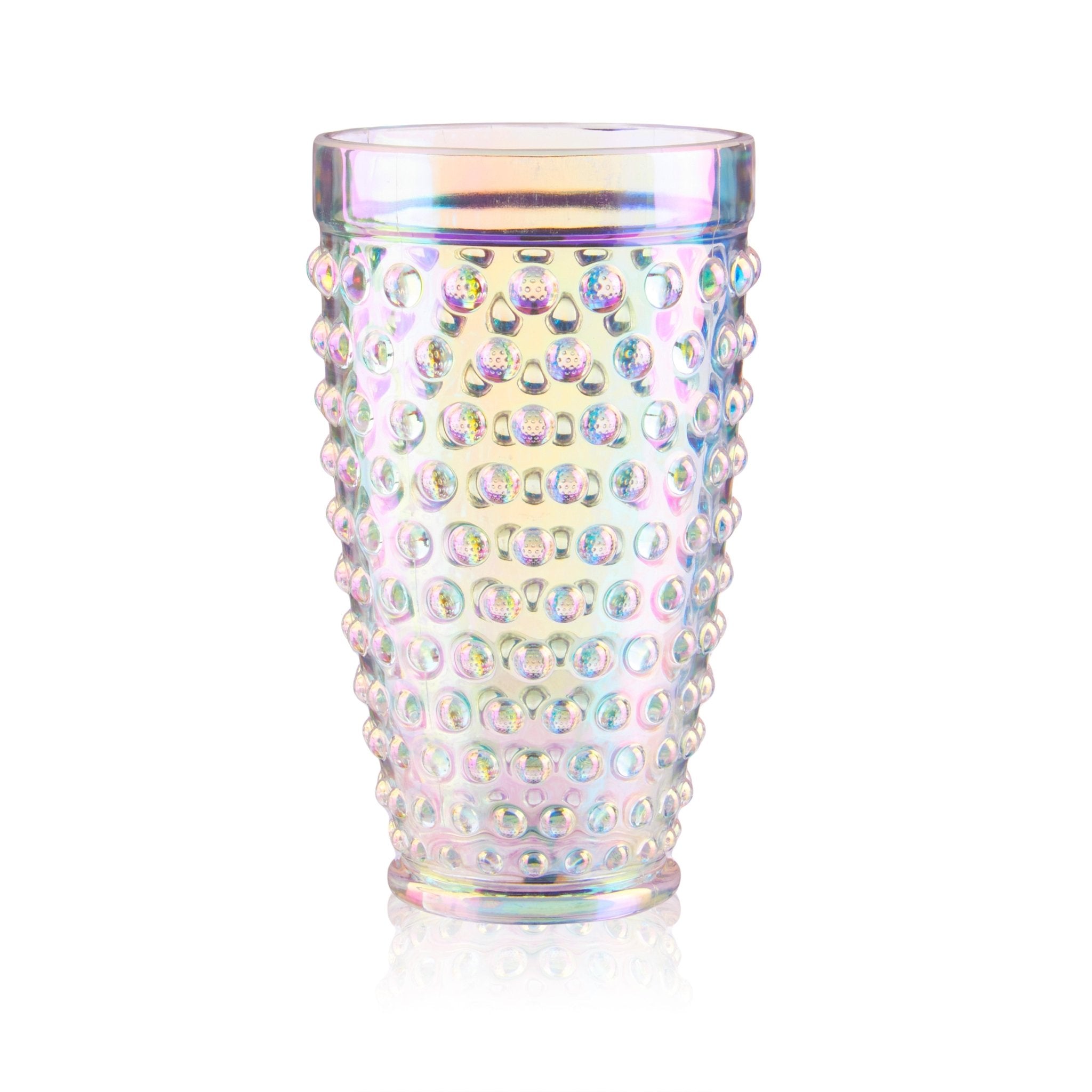 Iridescent Tumbler Glasses, Set of 4