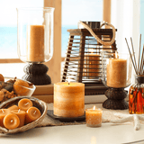 Pier 1 Ginger Peach® Mottled 3x4 Pillar Candle