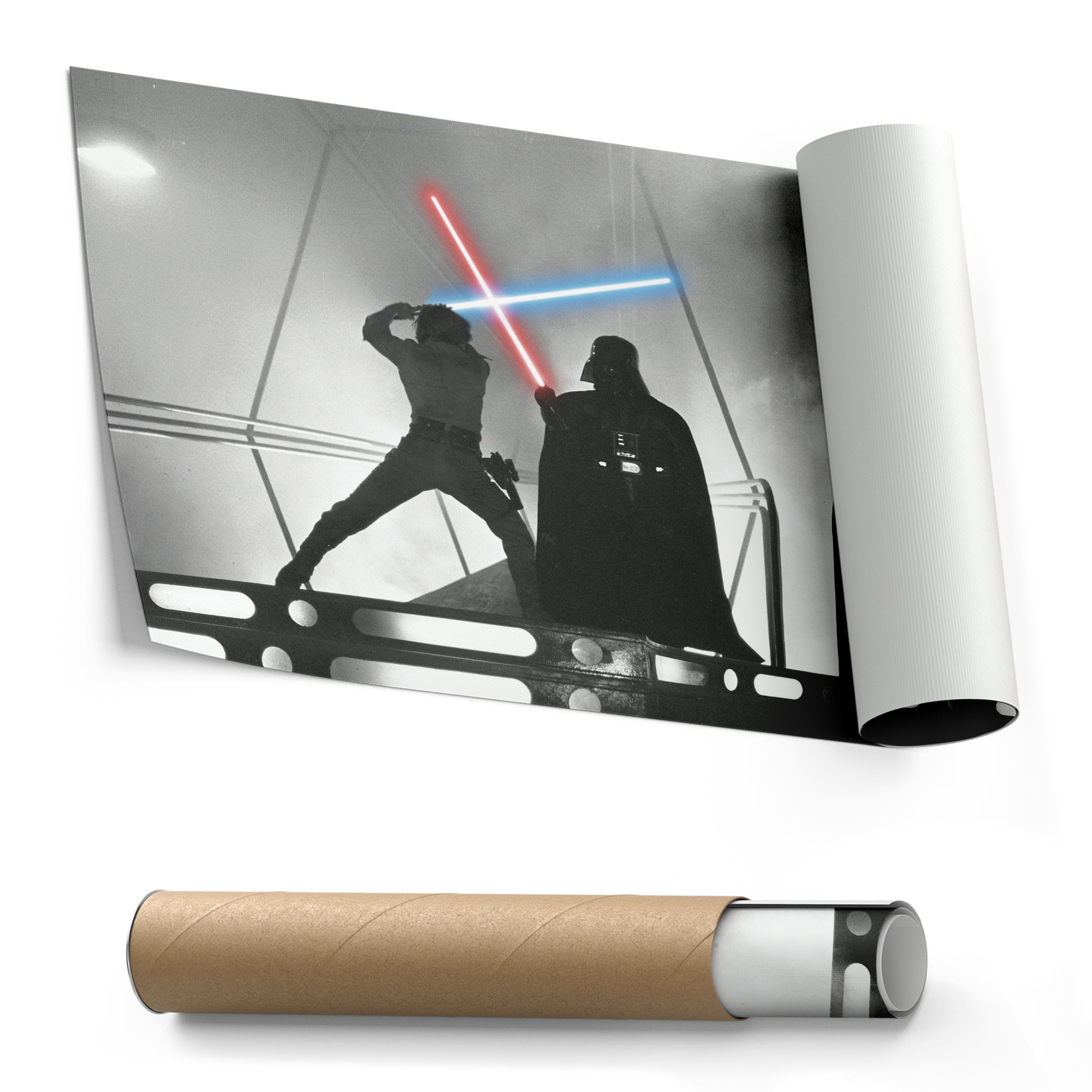 Star Wars™ Darth Vader vs. Luke Skywalker Fight Canvas Wall Art Decor
