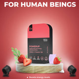 Soul Strips PowerUp Vegan Sugar Free Strawberry Flavor 30 Strips