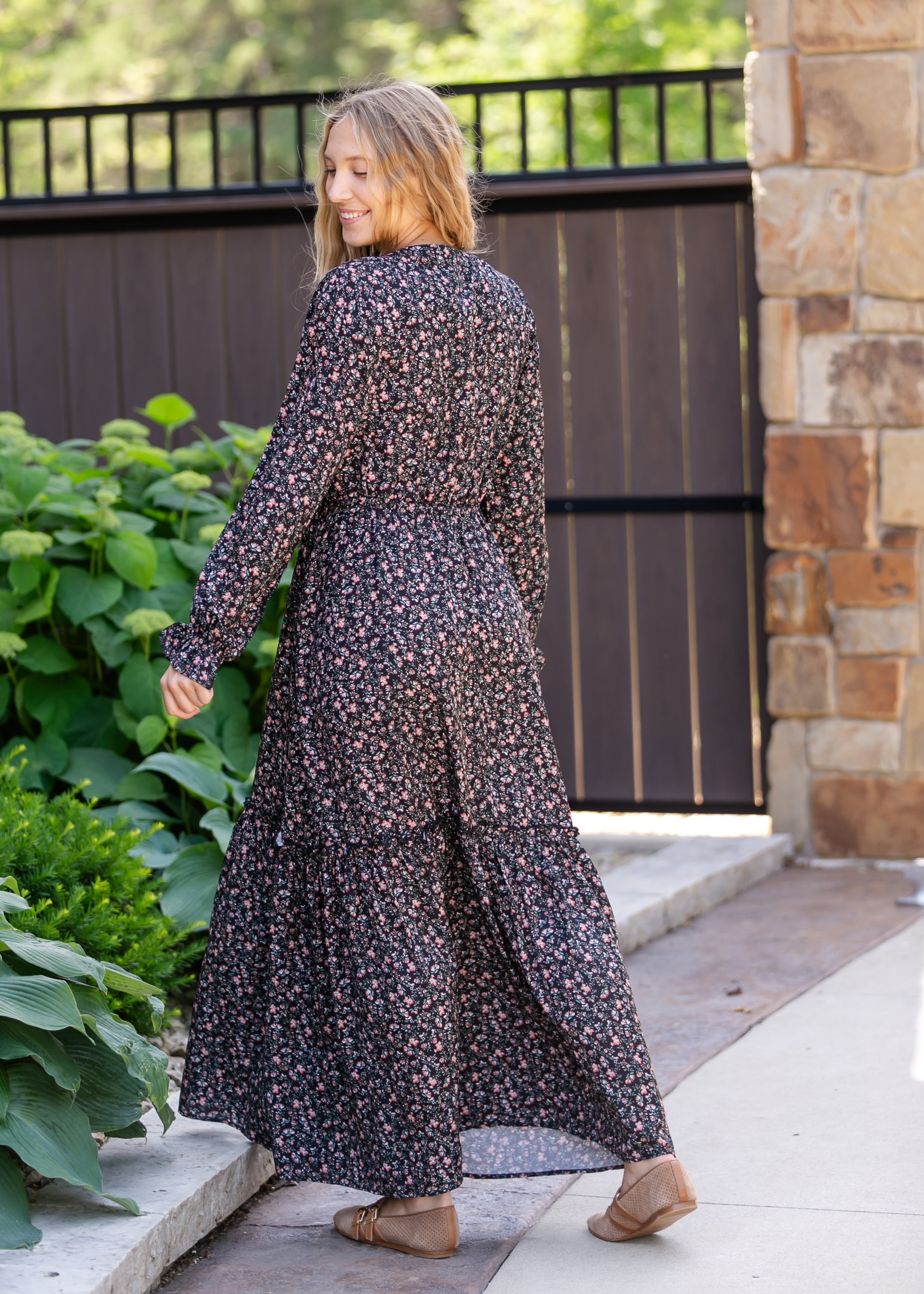 Evangeline Floral Maxi Dress - Final Sale