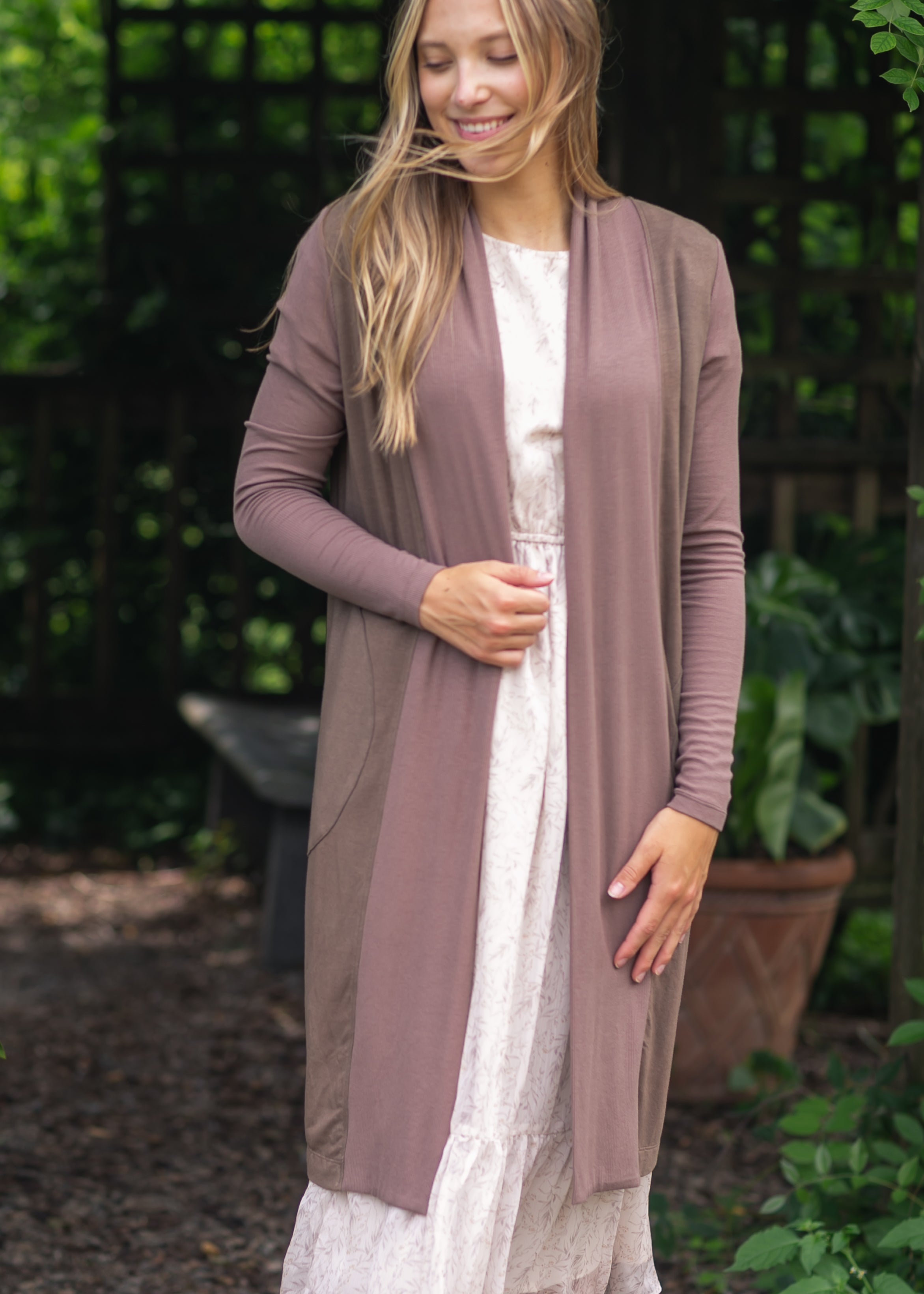 Kylin Open Front Cardigan | Includes Plus Size