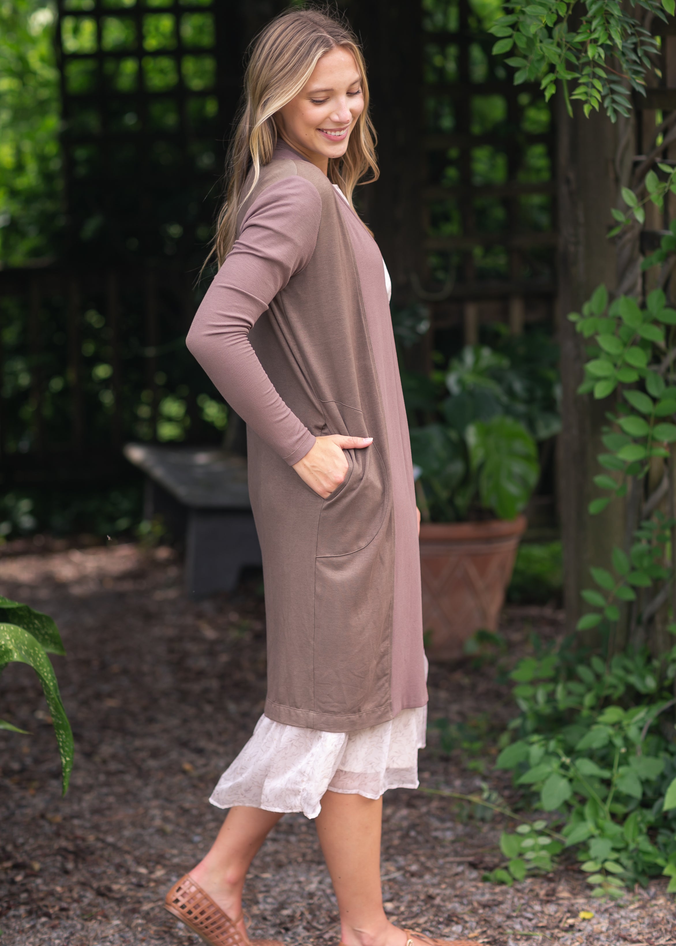 Kylin Open Front Cardigan | Includes Plus Size