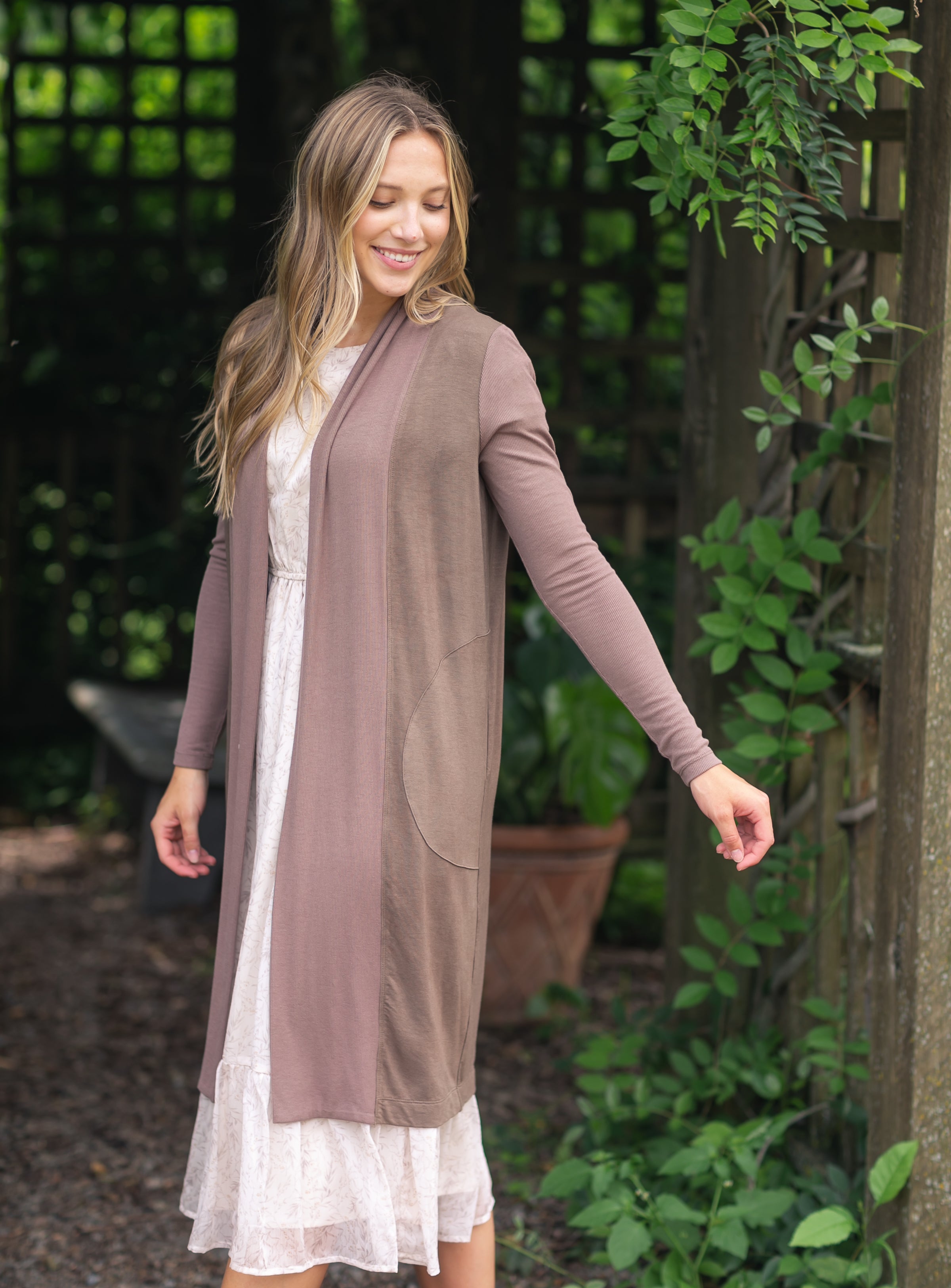 Kylin Open Front Cardigan | Includes Plus Size