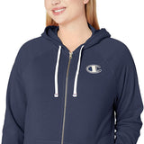 Champion Women's Plus Size Heritage Zip Hoodie Navy Size 2 Extra Large