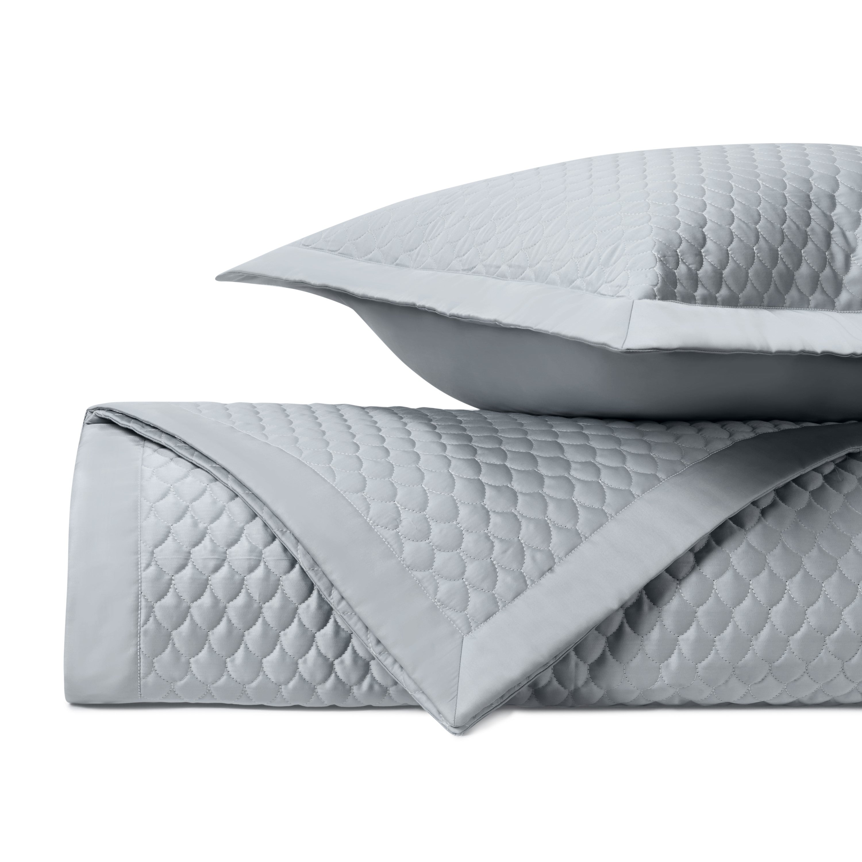 Raindrop Quilted Coverlet (euro) Set