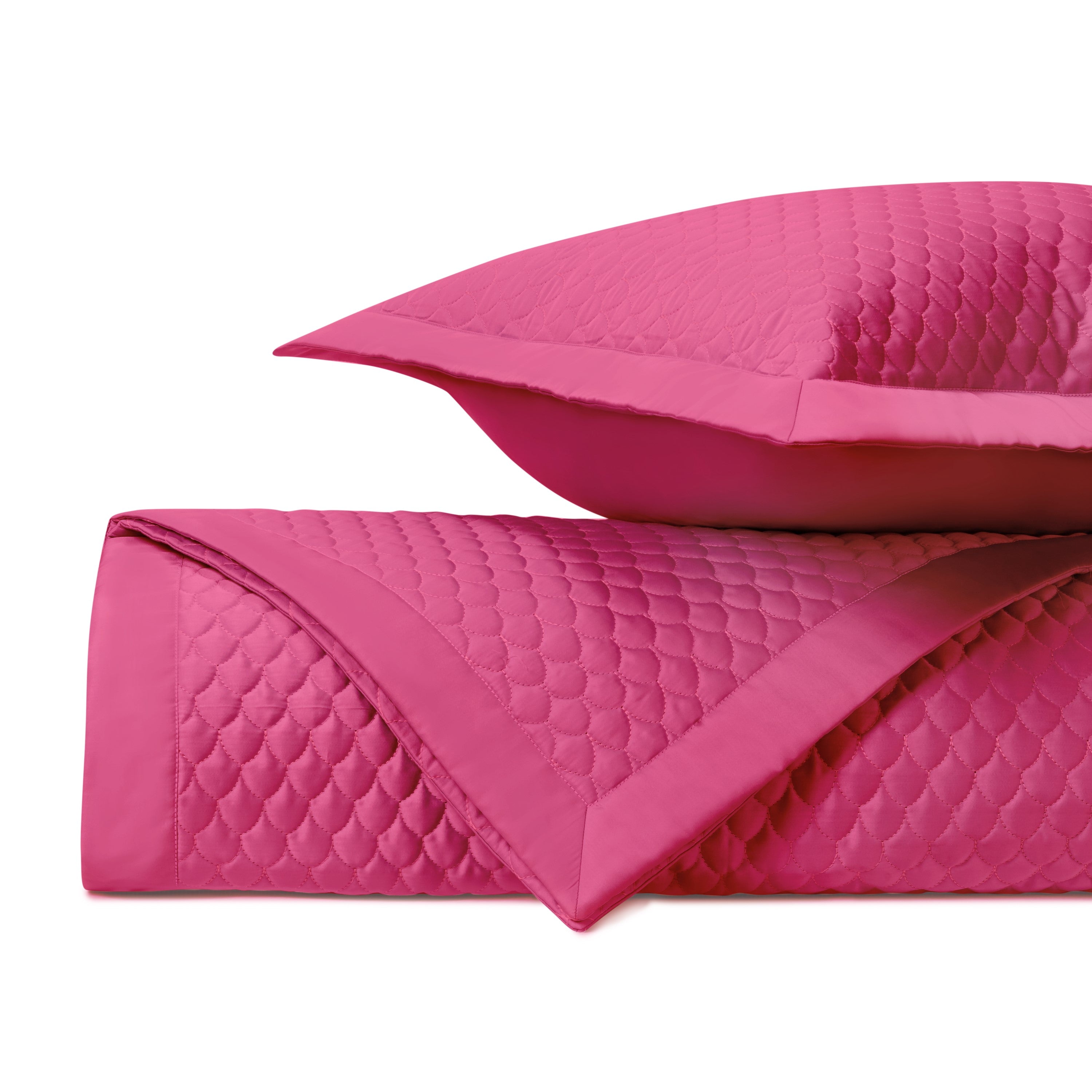 Raindrop Quilted Coverlet (euro) Set