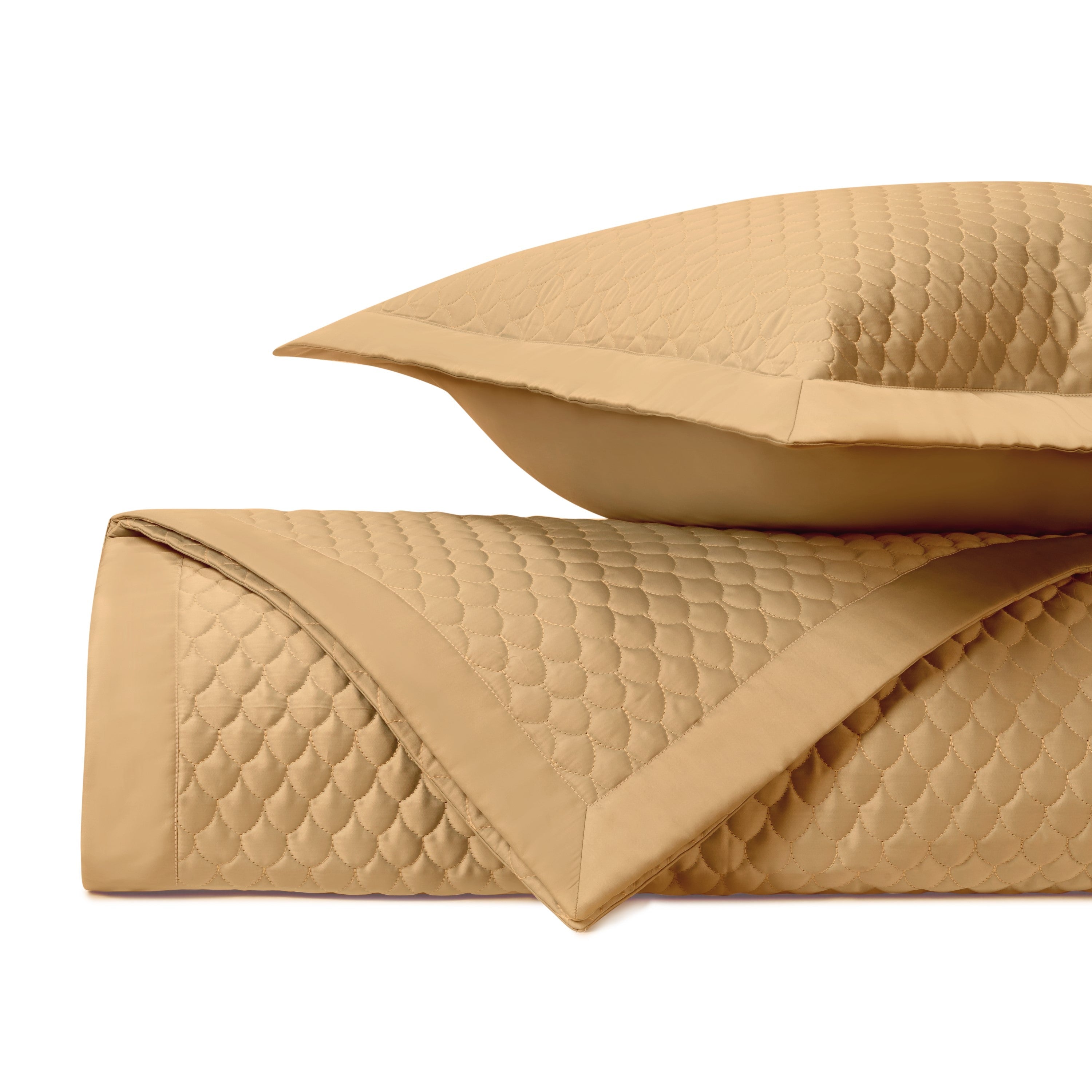 Raindrop Quilted Coverlet
